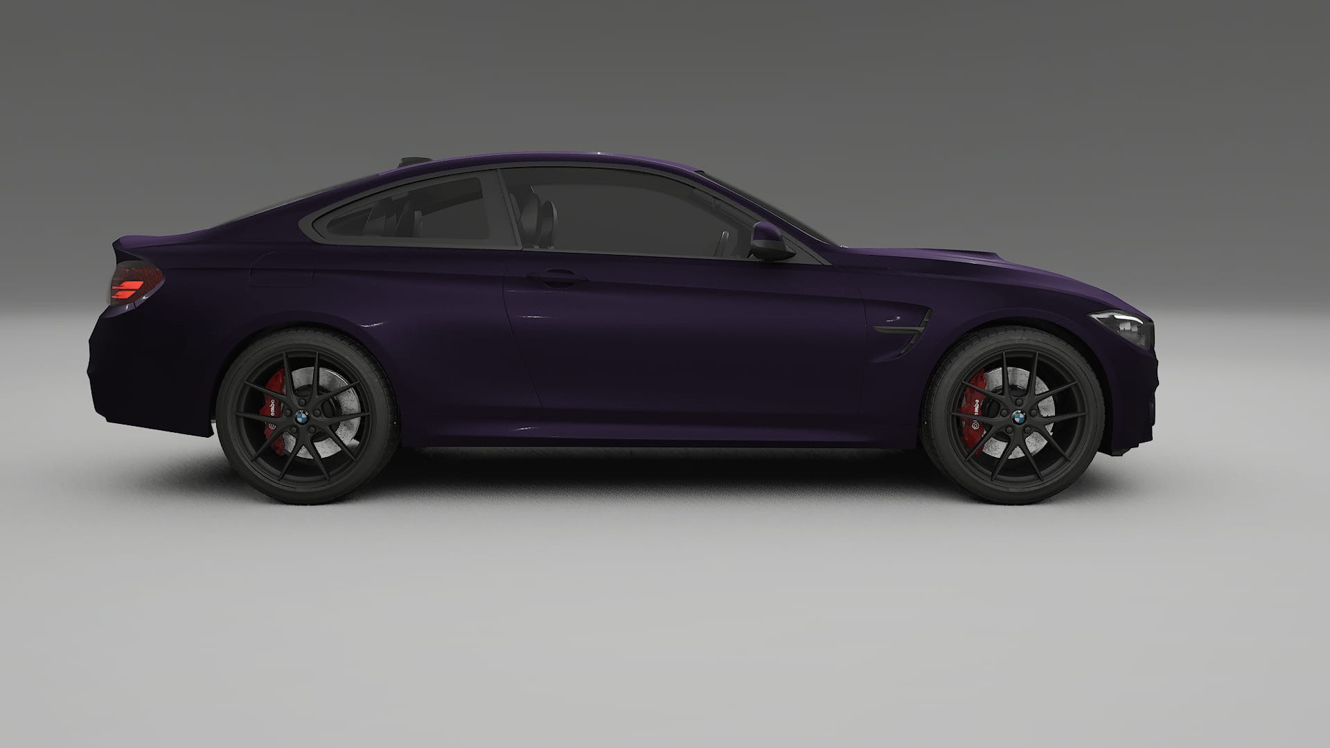 BMW M4 F82 Film de Protecție pentru Vopsea TPU | VIOLET PPF cu Schimbare de Culoare – Kit Complet Predecupat