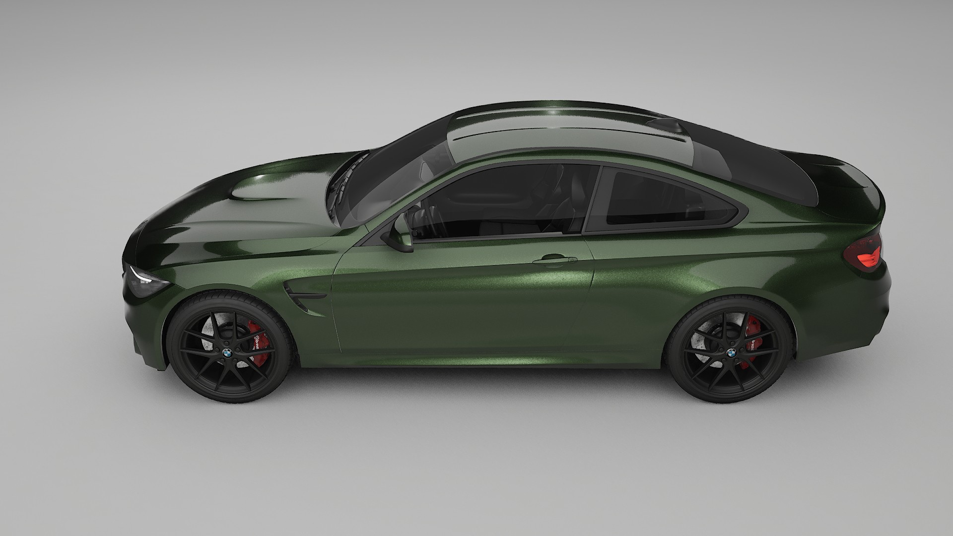 BMW M4 F82 Film de Protecție pentru Vopsea TPU | LAGOON PPF cu Schimbare de Culoare – Kit Complet Predecupat