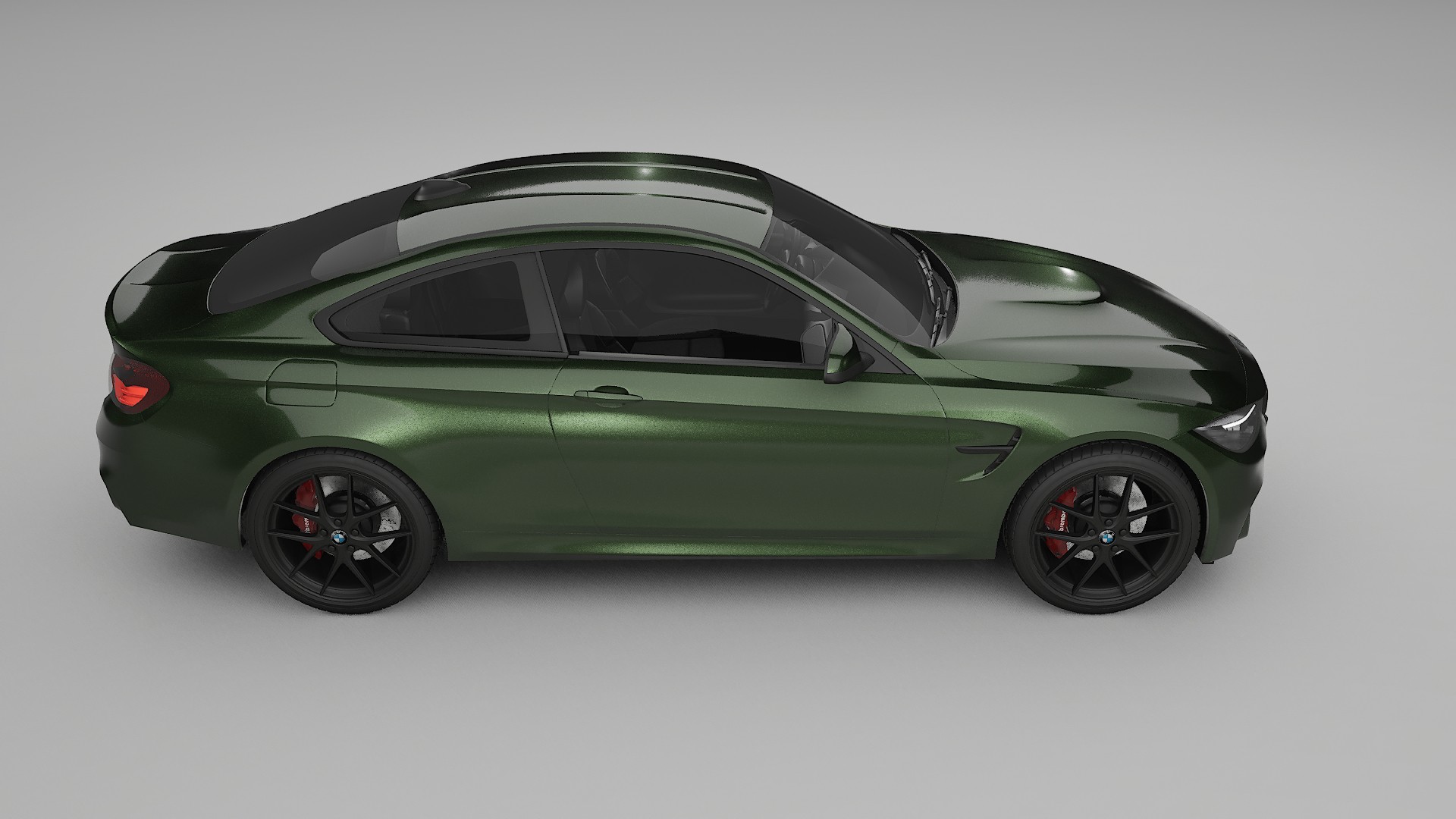 BMW M4 F82 Film de Protecție pentru Vopsea TPU | LAGOON PPF cu Schimbare de Culoare – Kit Complet Predecupat