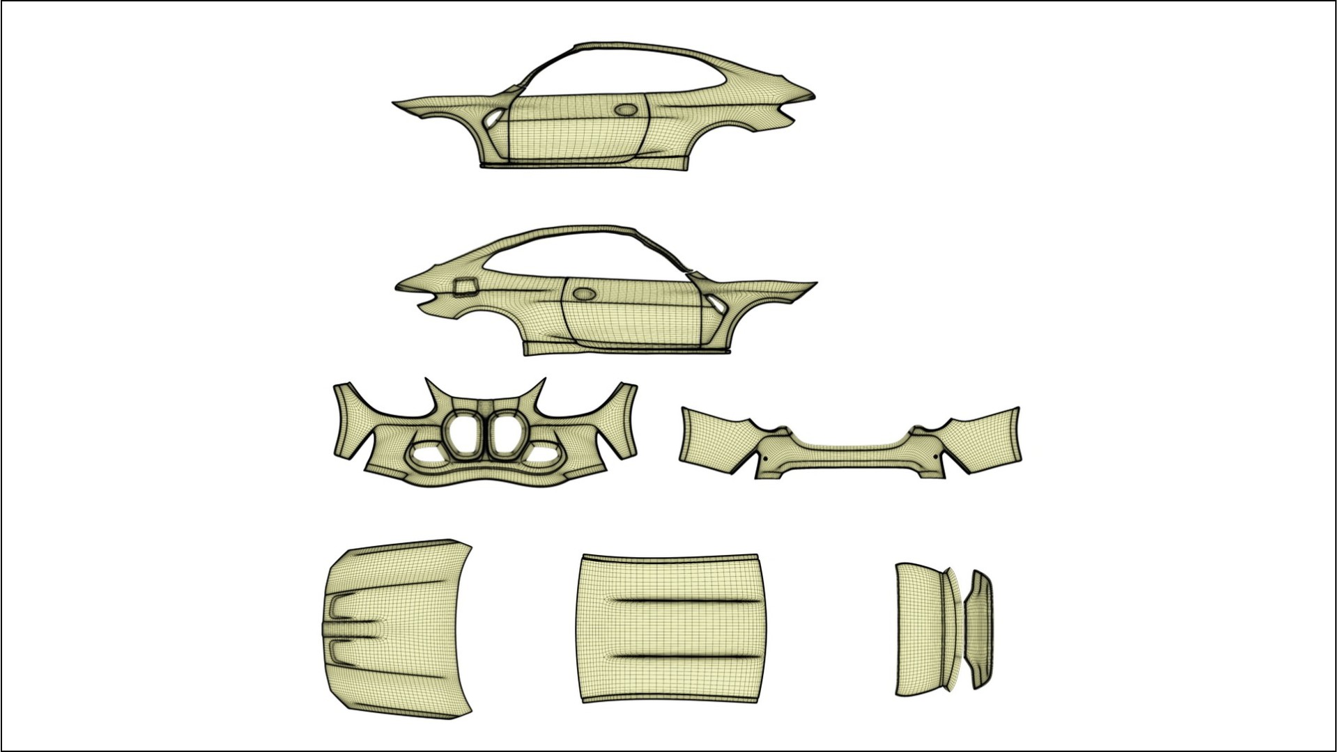 BMW M4 G82 Film de Protecție pentru Vopsea TPU | SLATE PPF cu Schimbare de Culoare – Kit Complet Predecupat 2