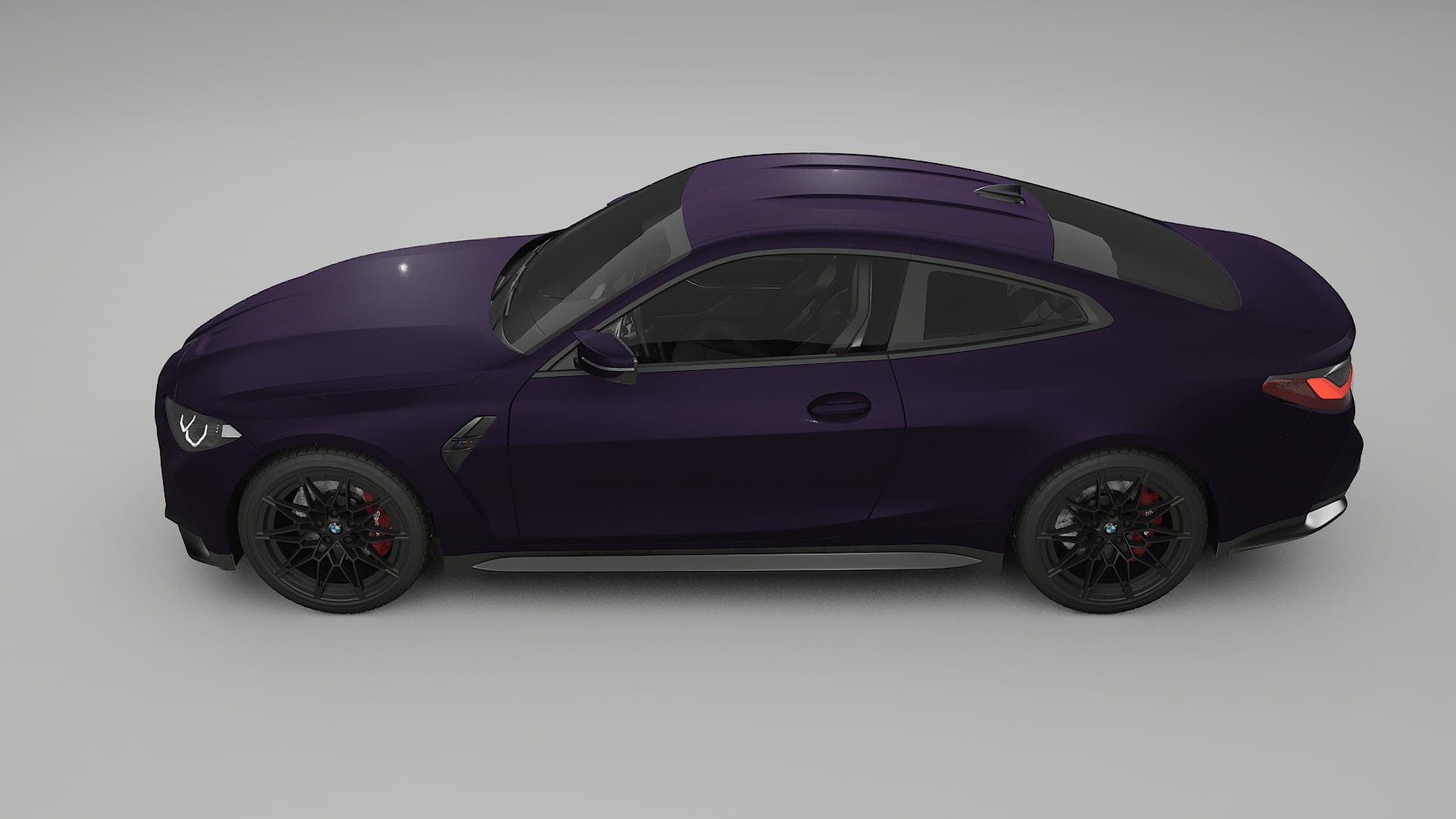 BMW M4 G82 Film de Protecție pentru Vopsea TPU | VIOLET PPF cu Schimbare de Culoare – Kit Complet Predecupat