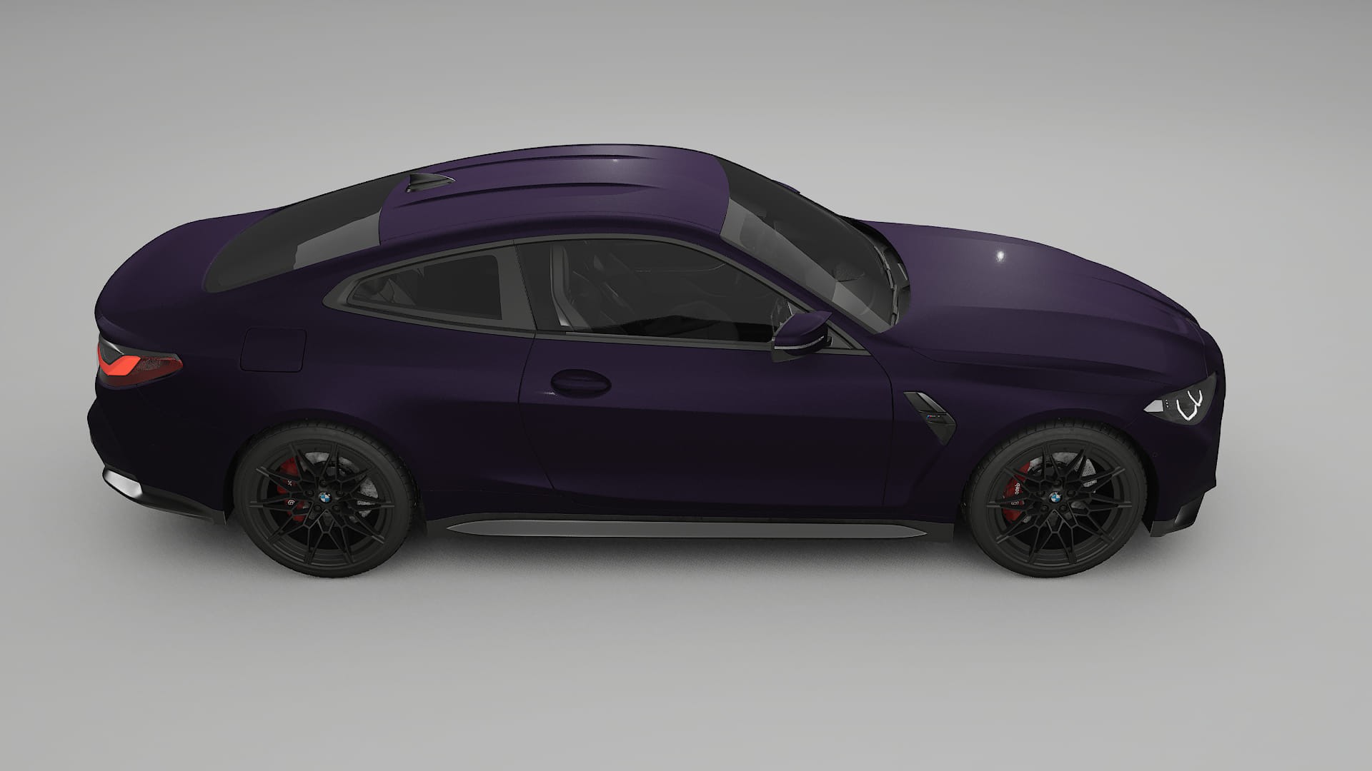 BMW M4 G82 Film de Protecție pentru Vopsea TPU | VIOLET PPF cu Schimbare de Culoare – Kit Complet Predecupat