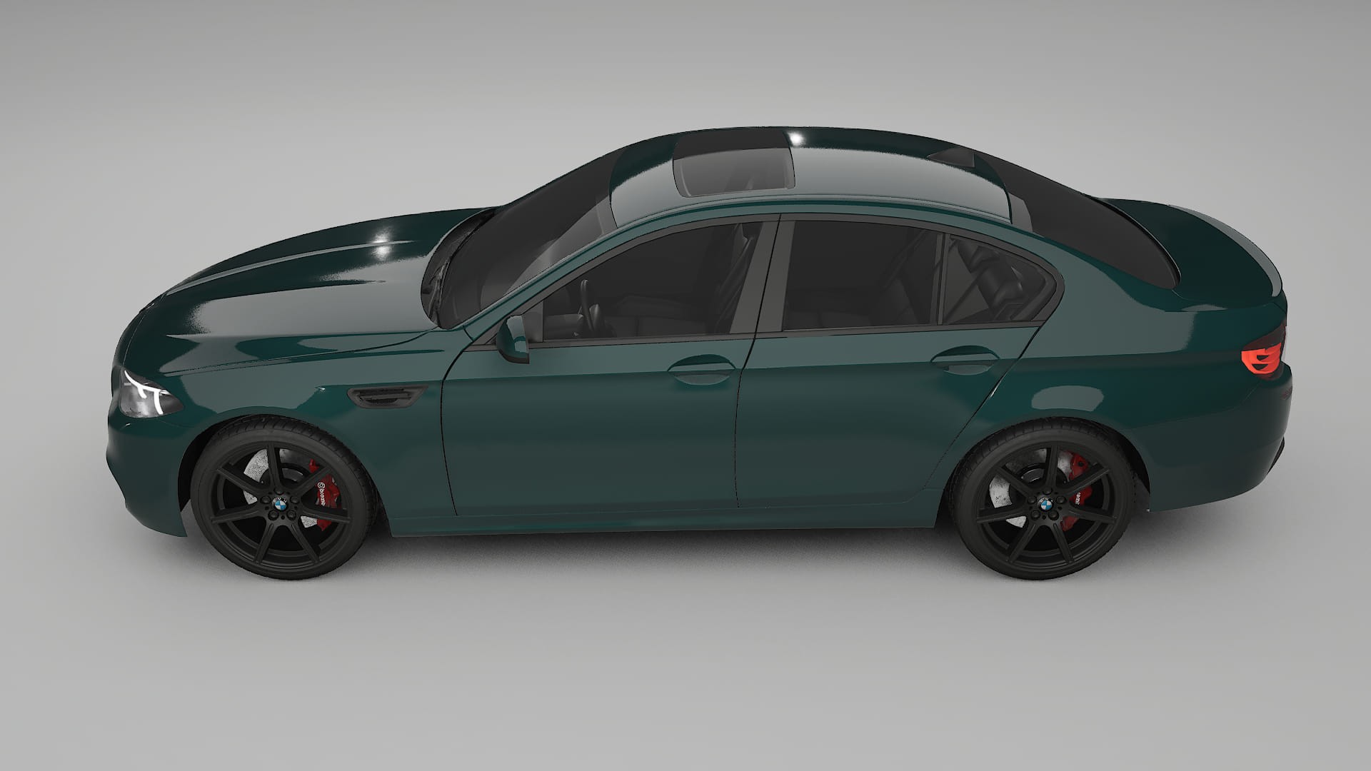 BMW M5 F10 Film de Protecție pentru Vopsea TPU | INFERNO PPF cu Schimbare de Culoare – Kit Complet Predecupat