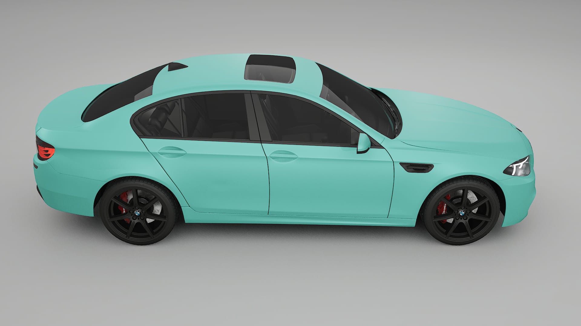 BMW M5 F10 Film de Protecție pentru Vopsea TPU | FROST PPF cu Schimbare de Culoare – Kit Complet Predecupat