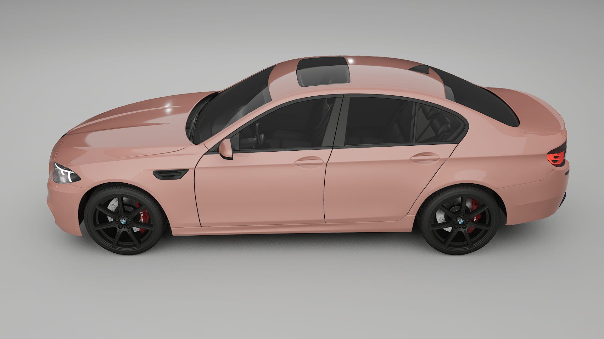 BMW M5 F10 Film de Protecție pentru Vopsea TPU | BLUSH PPF cu Schimbare de Culoare – Kit Complet Predecupat