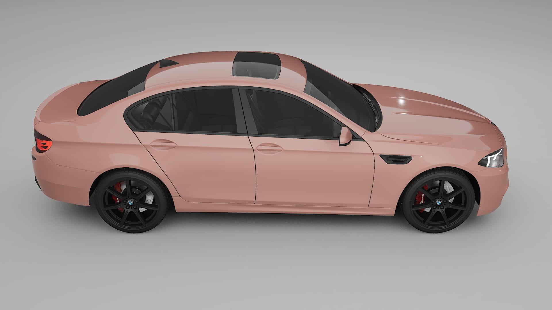 BMW M5 F10 Film de Protecție pentru Vopsea TPU | BLUSH PPF cu Schimbare de Culoare – Kit Complet Predecupat