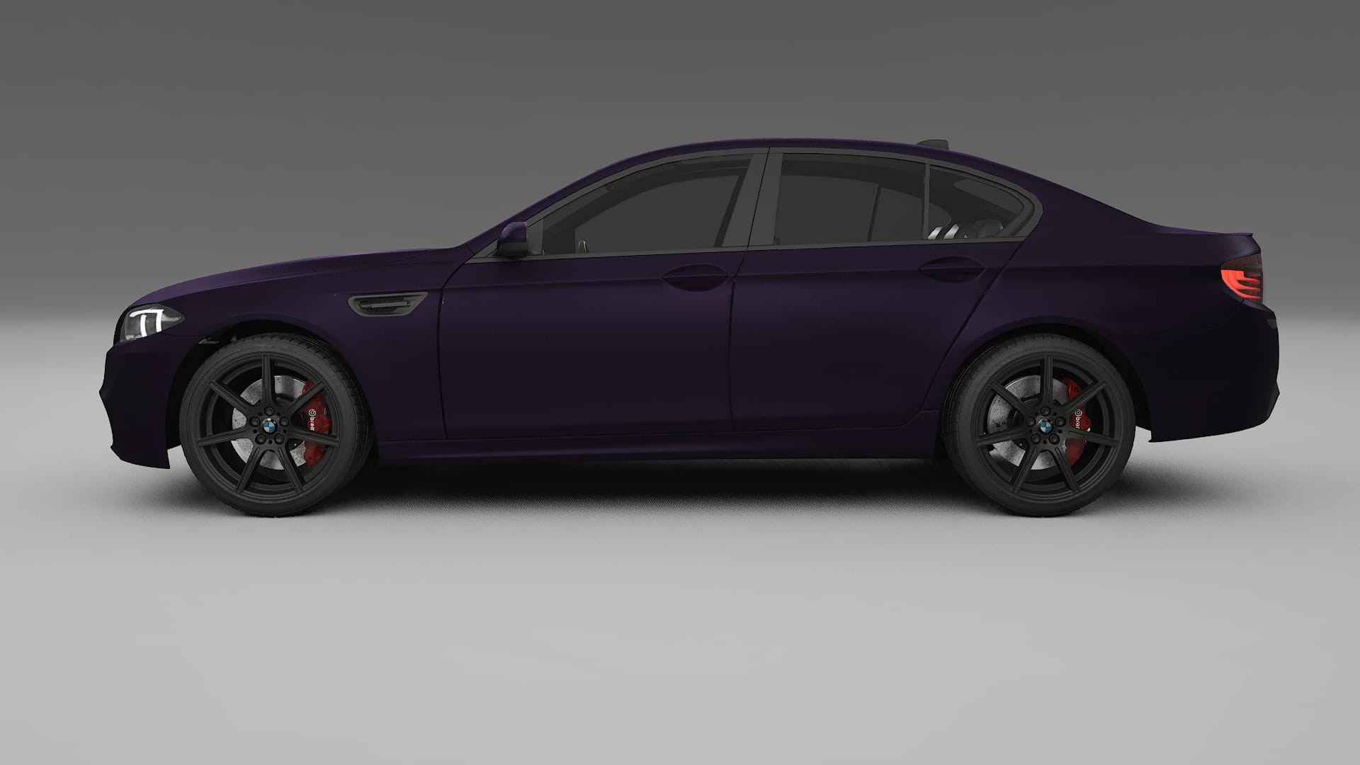 BMW M5 F10 Film de Protecție pentru Vopsea TPU | VIOLET PPF cu Schimbare de Culoare – Kit Complet Predecupat
