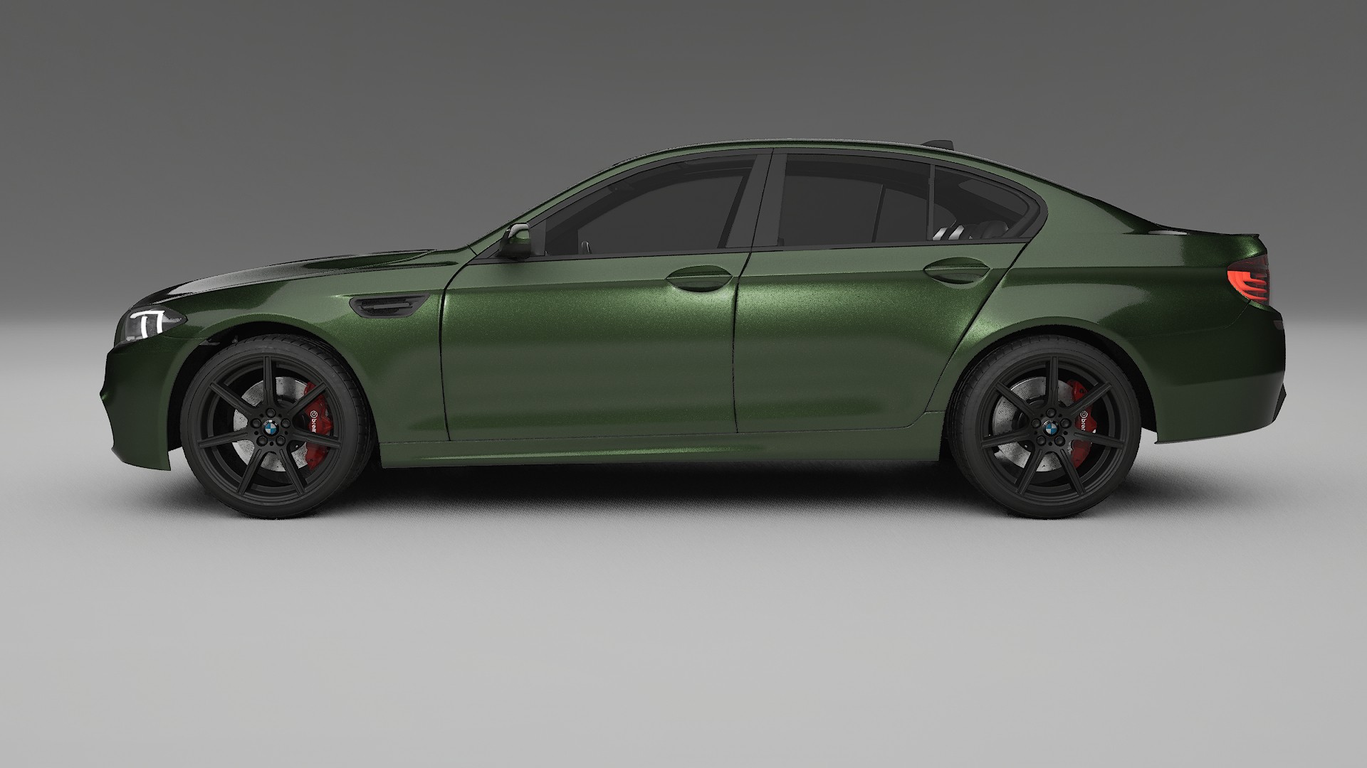 BMW M5 F10 Film de Protecție pentru Vopsea TPU | LAGOON PPF cu Schimbare de Culoare – Kit Complet Predecupat