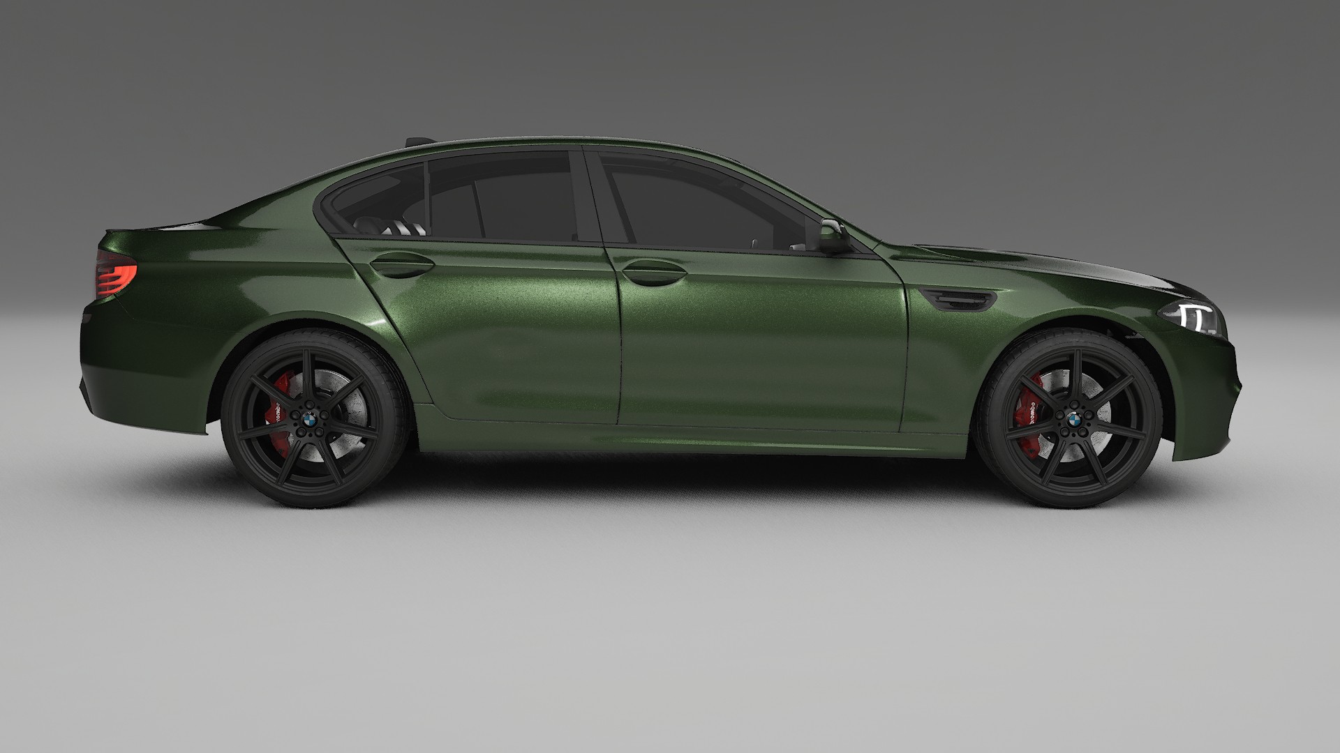 BMW M5 F10 Film de Protecție pentru Vopsea TPU | LAGOON PPF cu Schimbare de Culoare – Kit Complet Predecupat