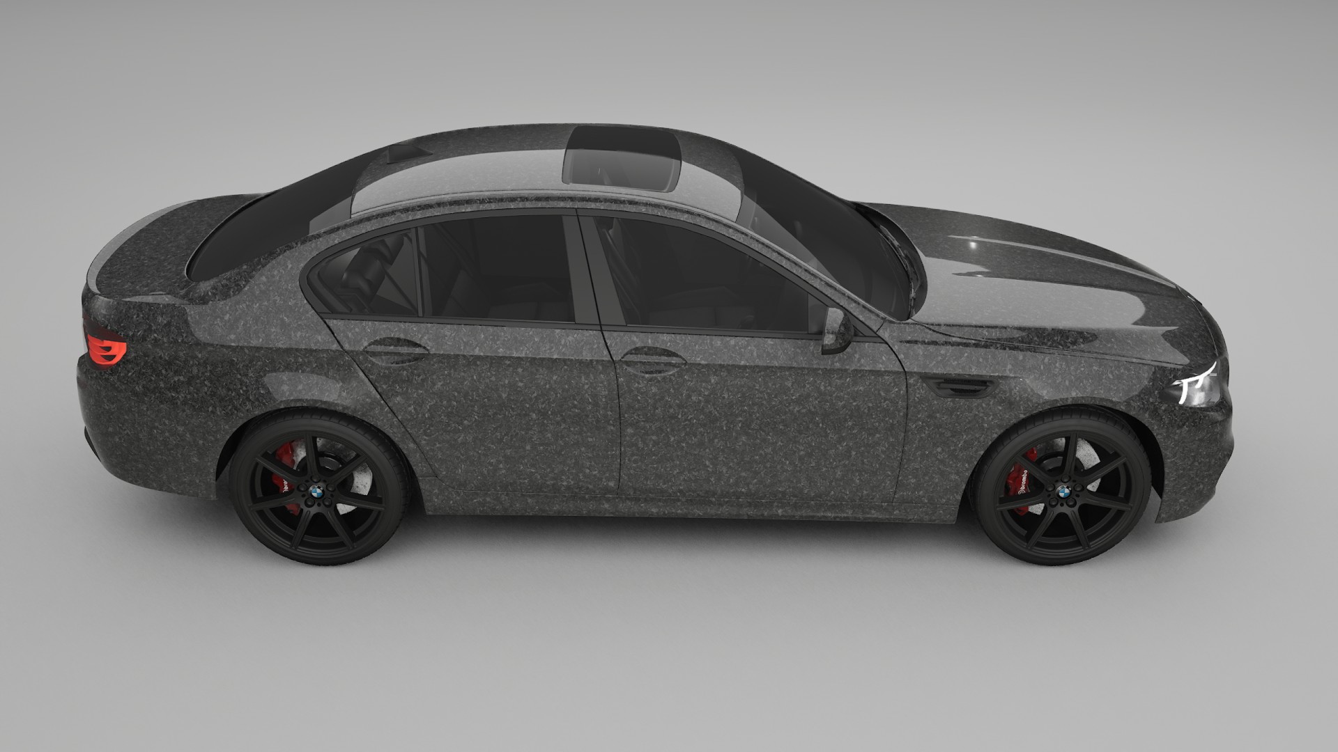 BMW M5 F10 Film de Protecție pentru Vopsea TPU | FORGED S PPF cu Schimbare de Culoare – Kit Complet Predecupat