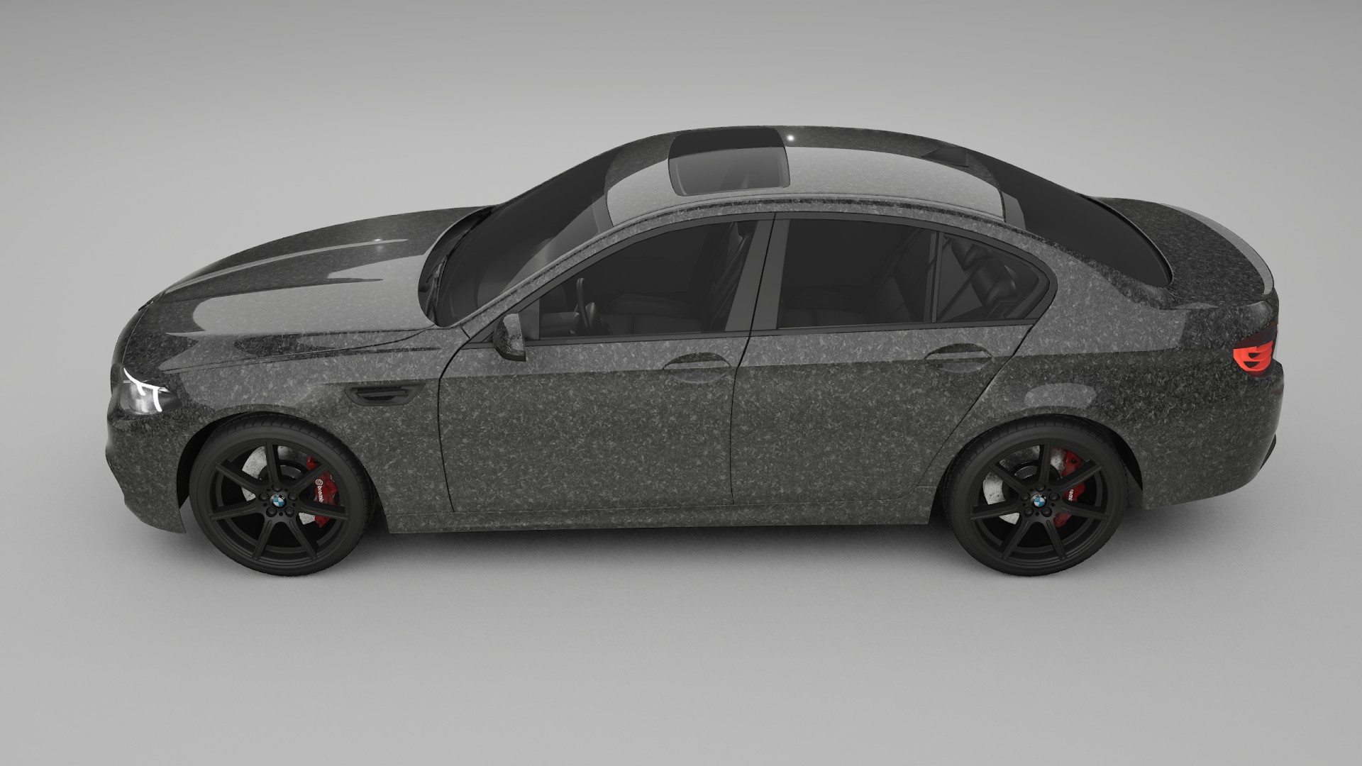 BMW M5 F10 Film de Protecție pentru Vopsea TPU | FORGED S PPF cu Schimbare de Culoare – Kit Complet Predecupat