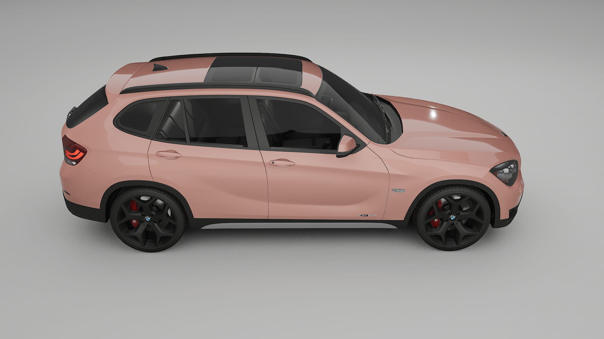 BMW X1 E84 Film de Protecție pentru Vopsea TPU | BLUSH PPF cu Schimbare de Culoare – Kit Complet Predecupat