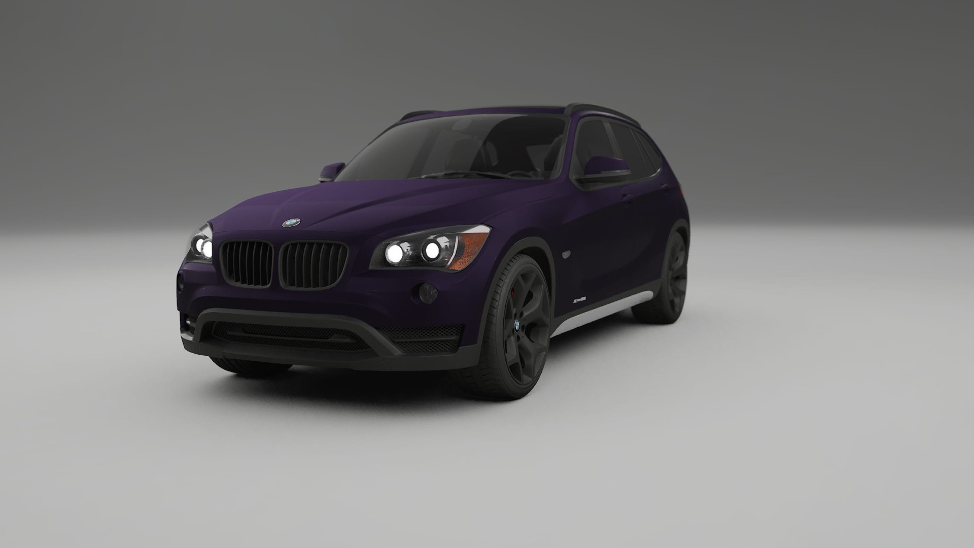 BMW X1 E84 Film de Protecție pentru Vopsea TPU | VIOLET PPF cu Schimbare de Culoare – Kit Complet Predecupat