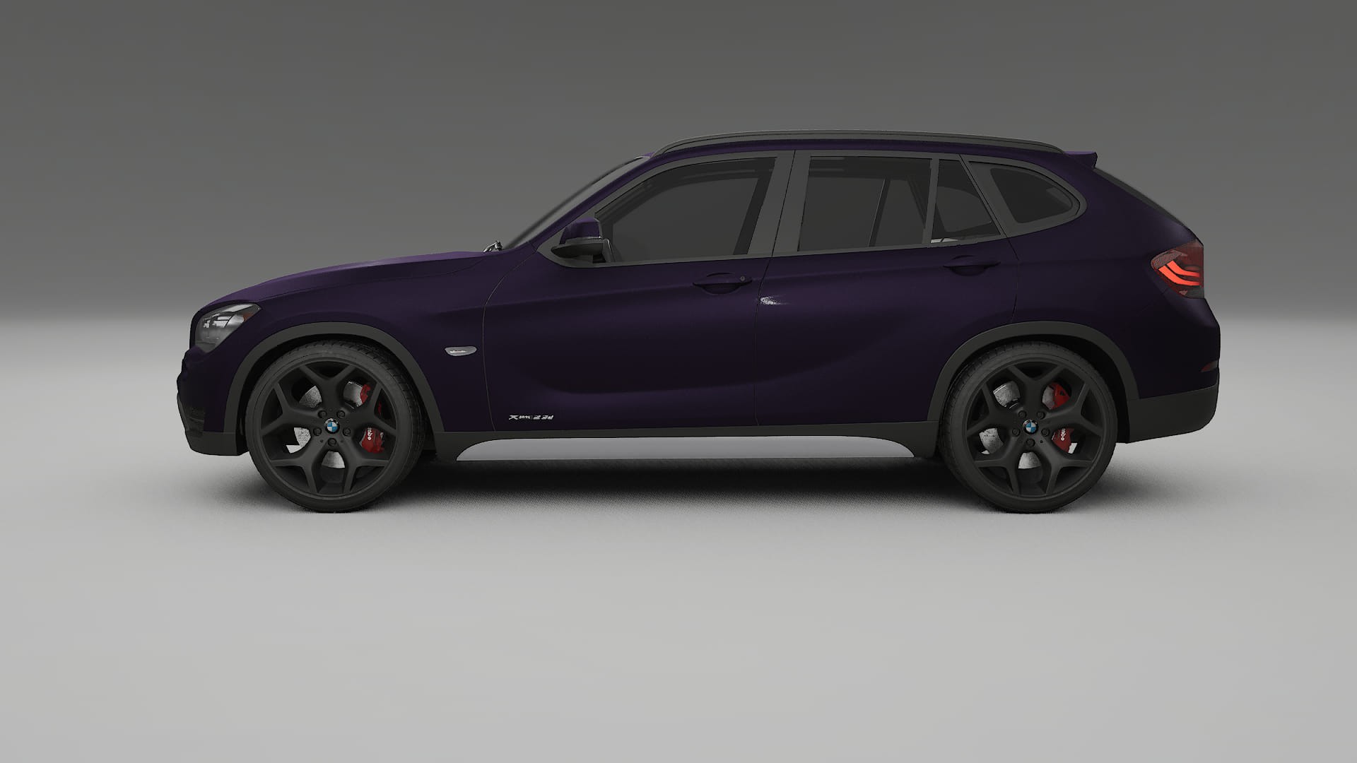 BMW X1 E84 Film de Protecție pentru Vopsea TPU | VIOLET PPF cu Schimbare de Culoare – Kit Complet Predecupat