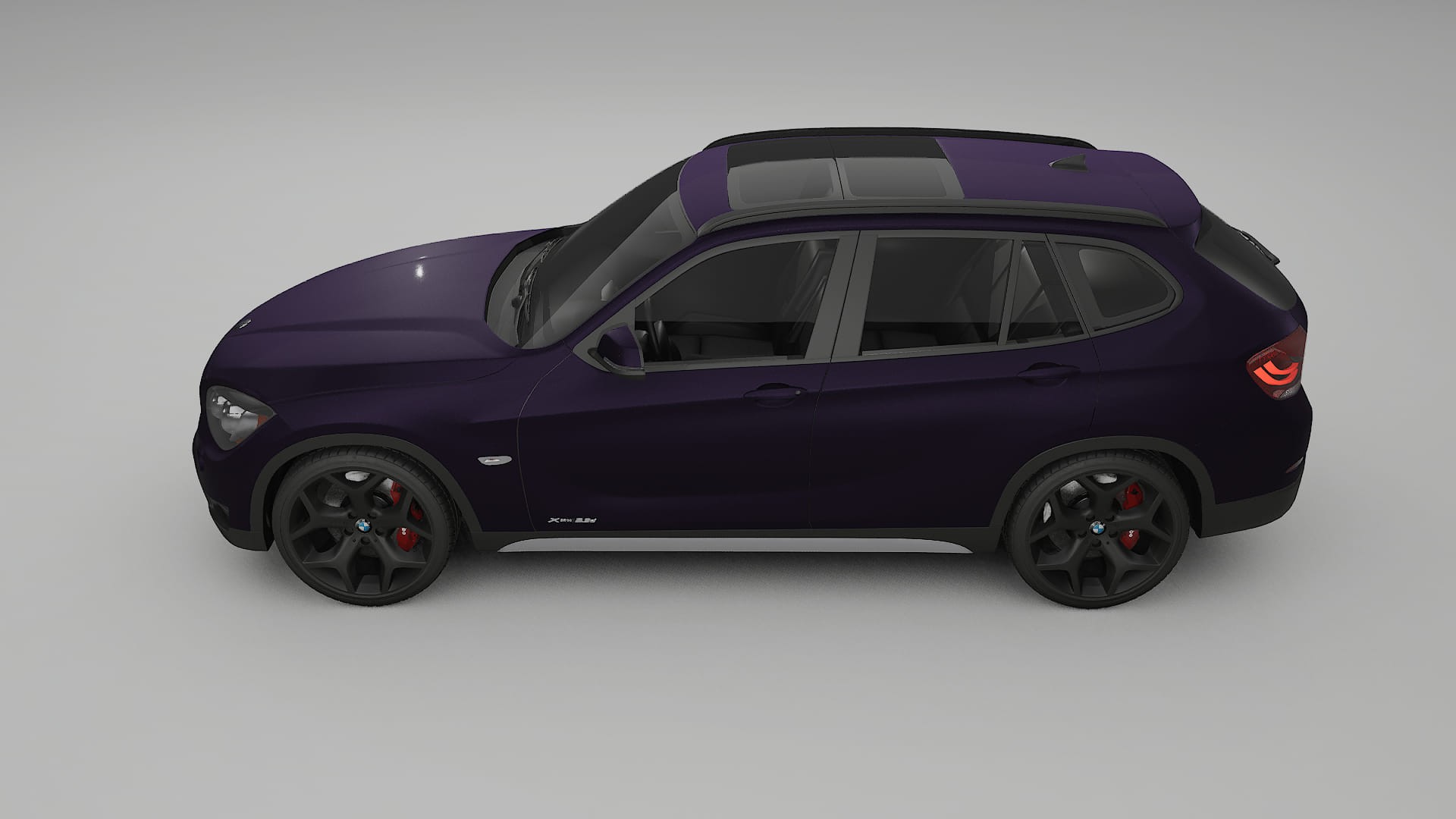 BMW X1 E84 Film de Protecție pentru Vopsea TPU | VIOLET PPF cu Schimbare de Culoare – Kit Complet Predecupat