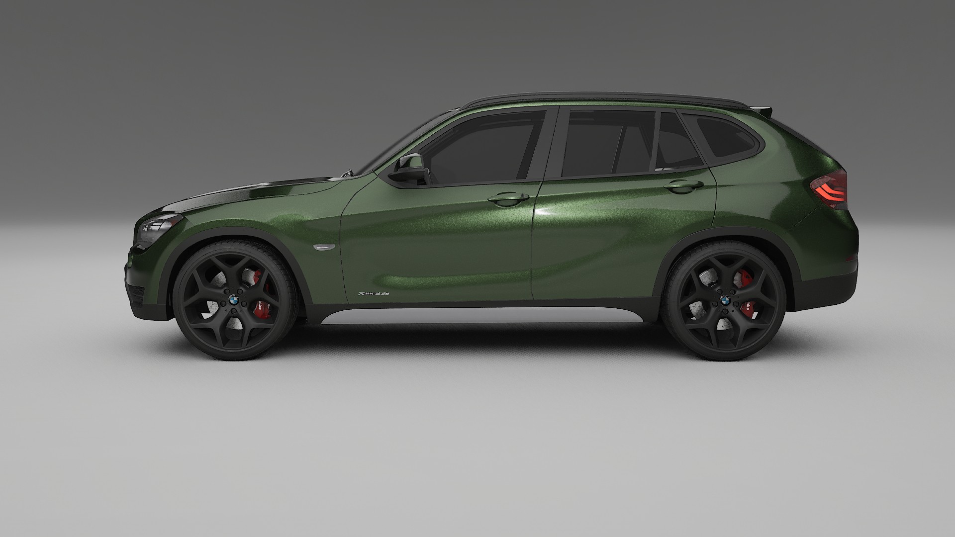 BMW X1 E84 Film de Protecție pentru Vopsea TPU | LAGOON PPF cu Schimbare de Culoare – Kit Complet Predecupat