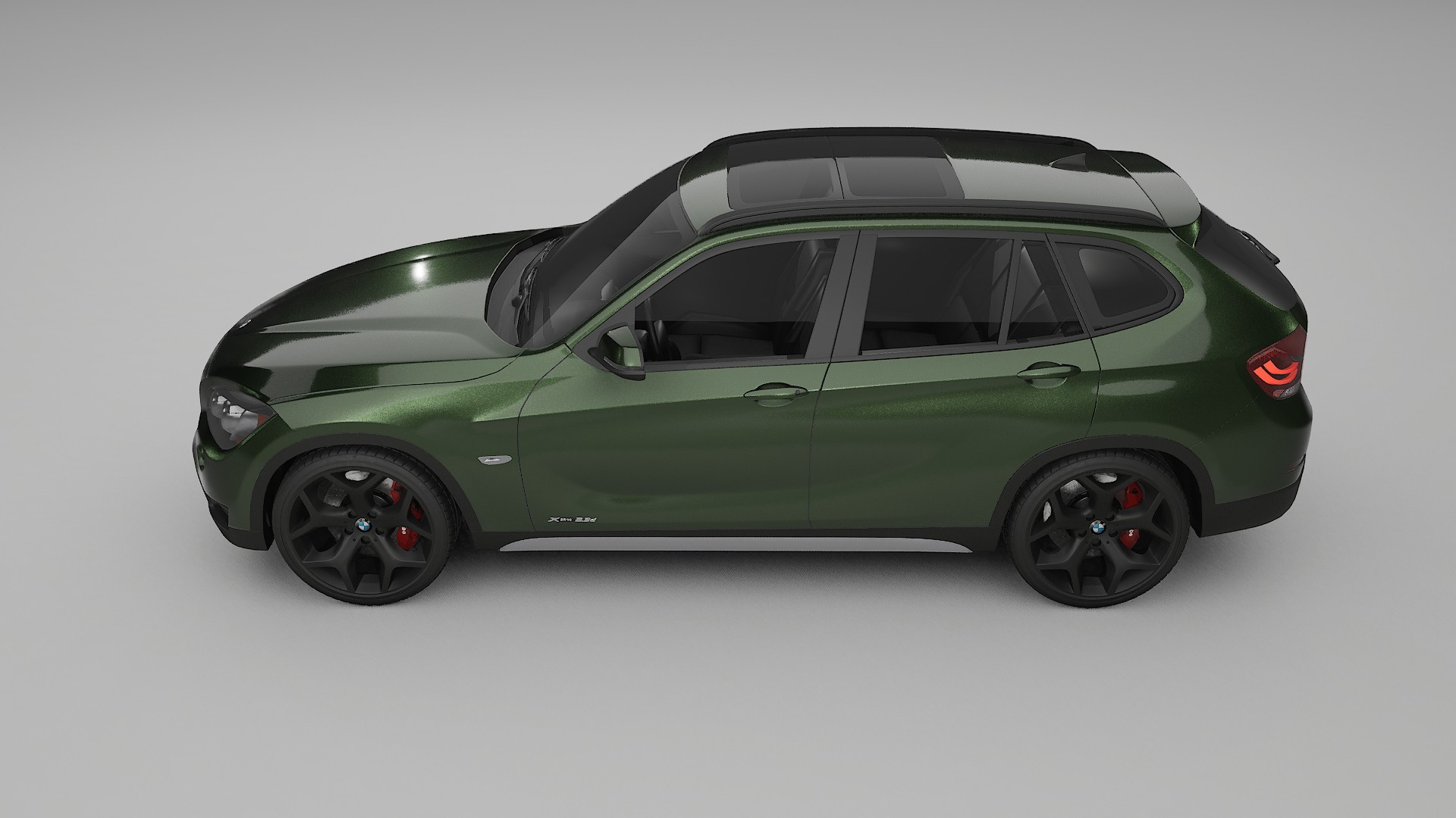 BMW X1 E84 Film de Protecție pentru Vopsea TPU | LAGOON PPF cu Schimbare de Culoare – Kit Complet Predecupat