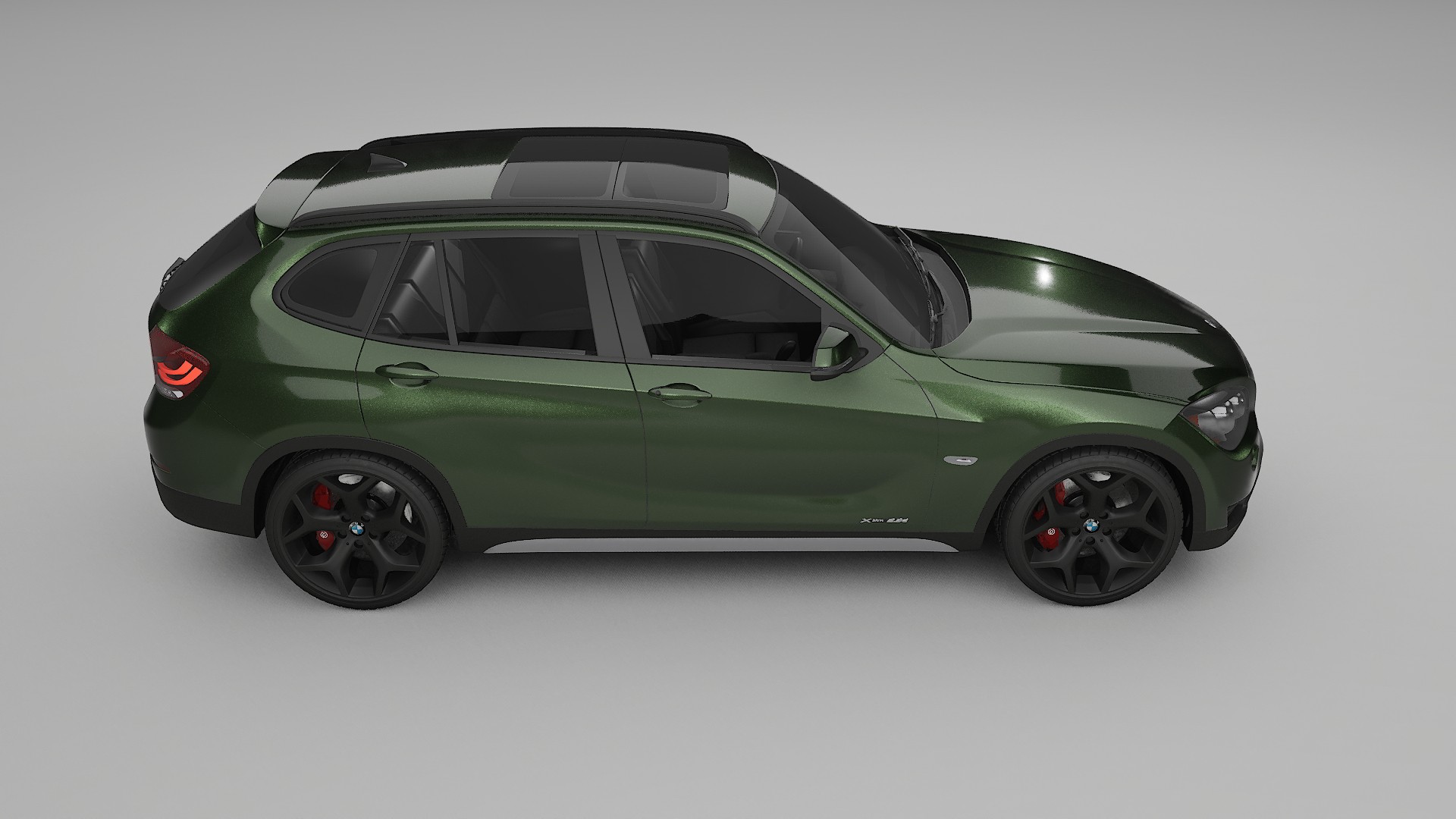 BMW X1 E84 Film de Protecție pentru Vopsea TPU | LAGOON PPF cu Schimbare de Culoare – Kit Complet Predecupat