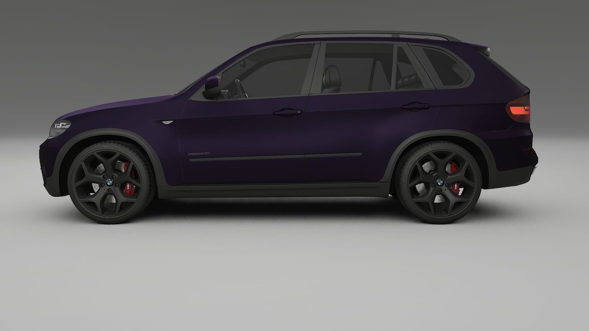 BMW X5 E70 Film de Protecție pentru Vopsea TPU | VIOLET PPF cu Schimbare de Culoare – Kit Complet Predecupat