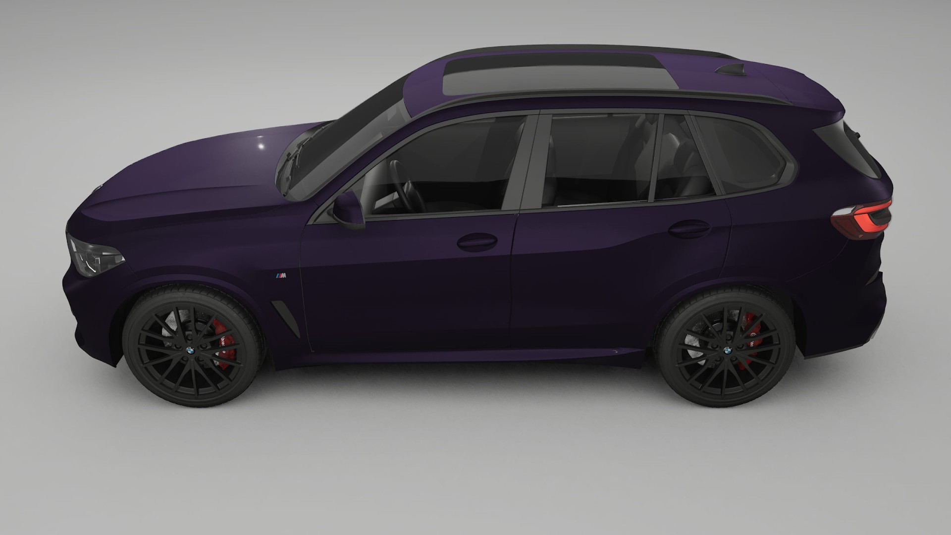 BMW X5 G05 M Sport Film de Protecție pentru Vopsea TPU | VIOLET PPF cu Schimbare de Culoare – Kit Complet Predecupat