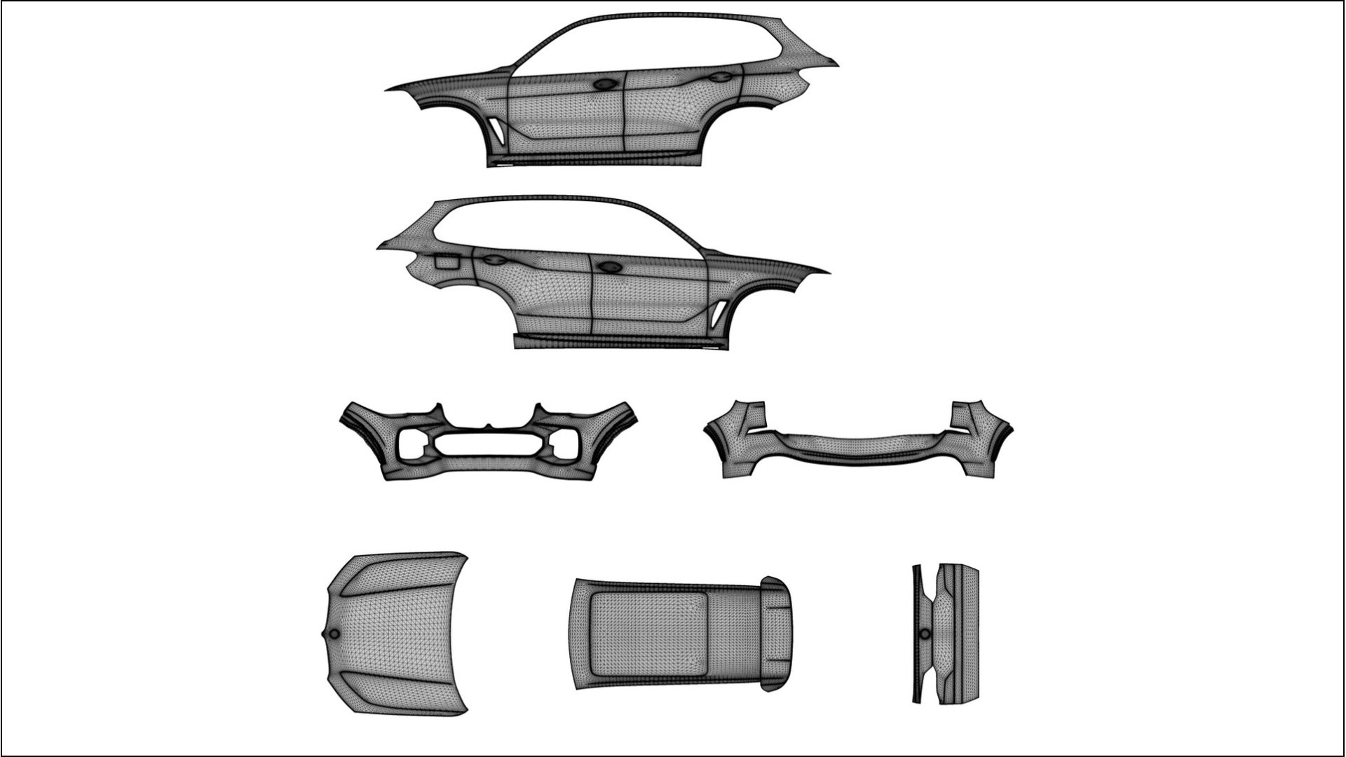 BMW X5 G05 M Sport Film de Protecție pentru Vopsea TPU | LAGOON PPF cu Schimbare de Culoare – Kit Complet Predecupat 2