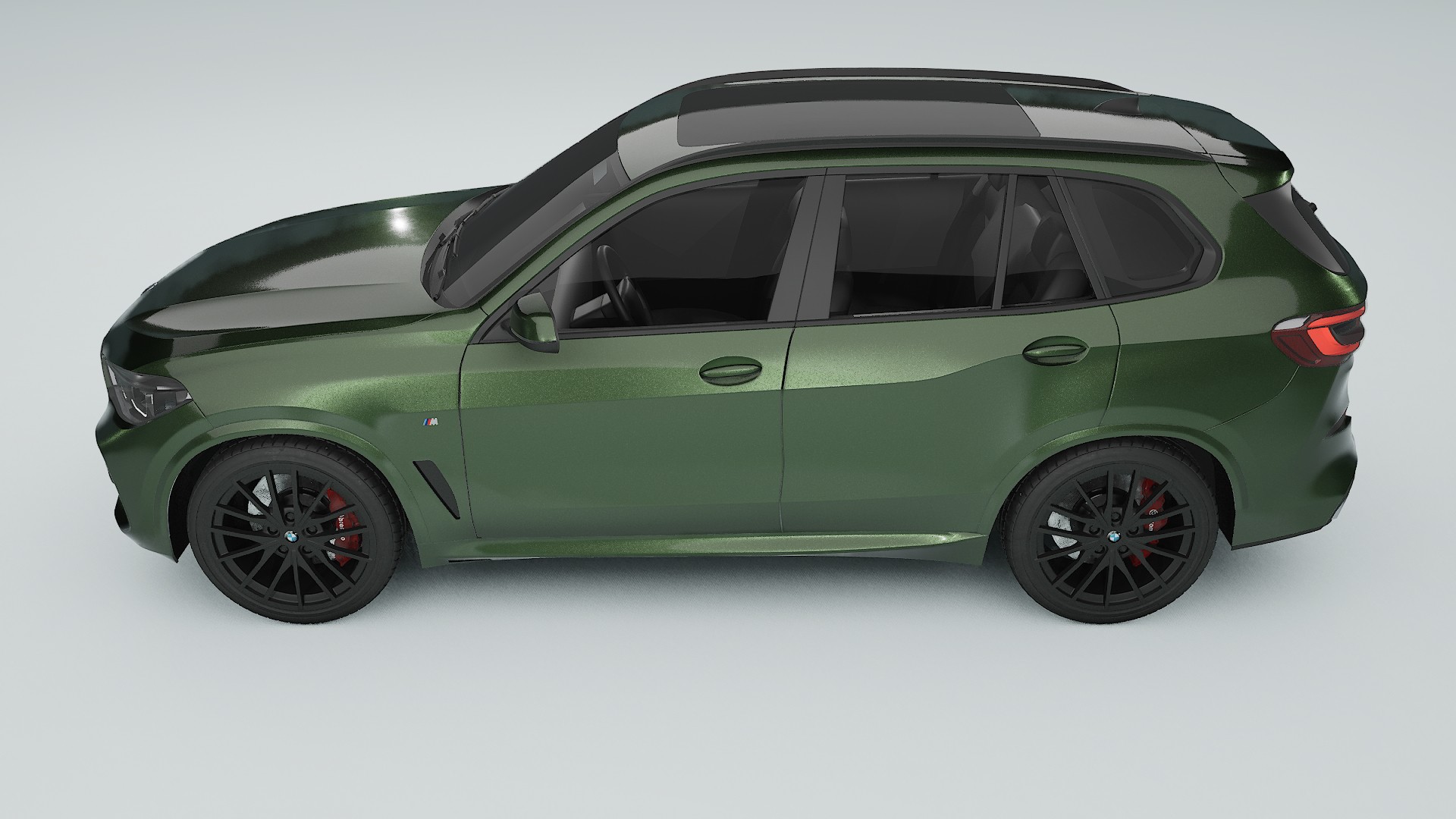 BMW X5 G05 M Sport Film de Protecție pentru Vopsea TPU | LAGOON PPF cu Schimbare de Culoare – Kit Complet Predecupat