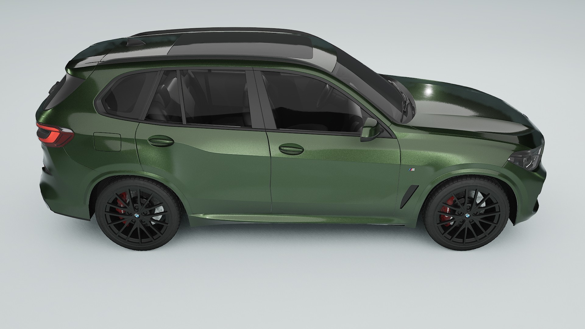 BMW X5 G05 M Sport Film de Protecție pentru Vopsea TPU | LAGOON PPF cu Schimbare de Culoare – Kit Complet Predecupat