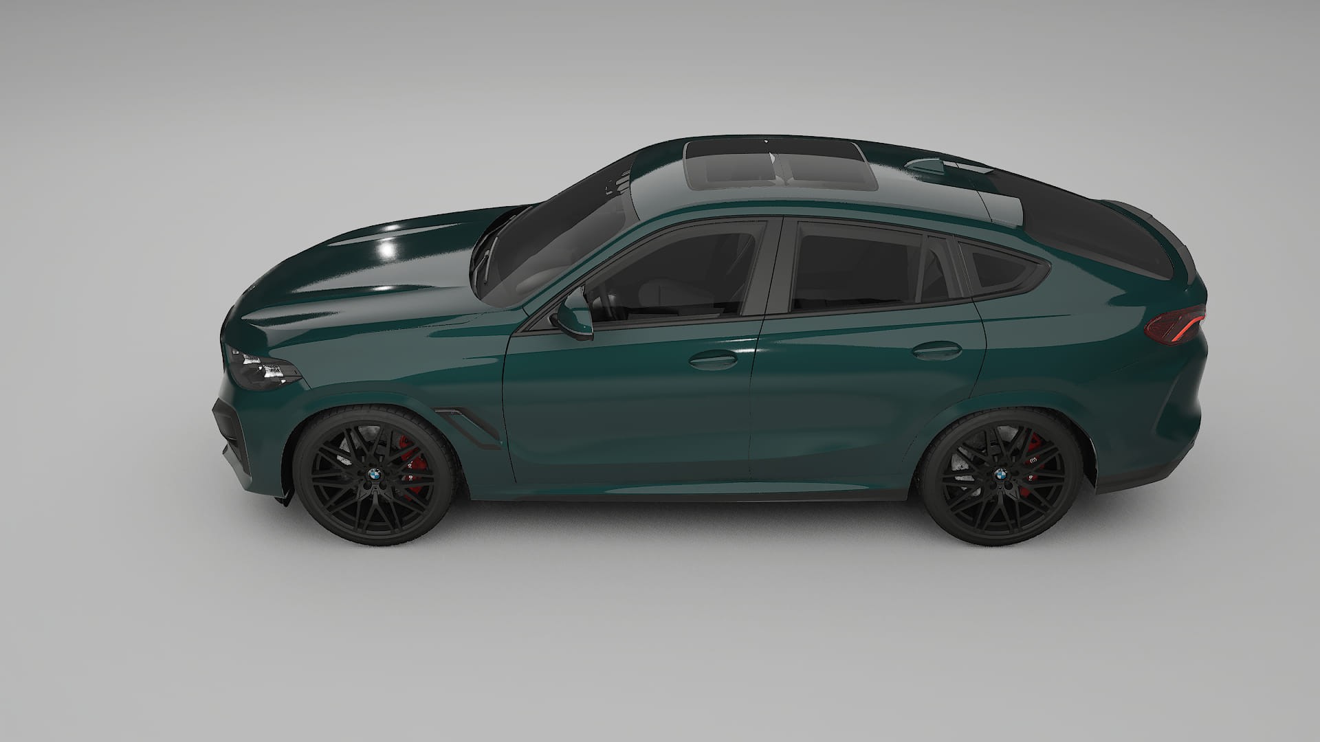 BMW X6 F96 Competition Film de Protecție pentru Vopsea TPU | INFERNO PPF cu Schimbare de Culoare – Kit Complet Predecupat