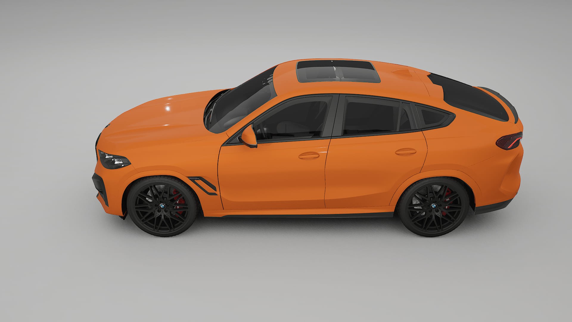 BMW X6 F96 Competition Film de Protecție pentru Vopsea TPU | ROCKET PPF cu Schimbare de Culoare – Kit Complet Predecupat