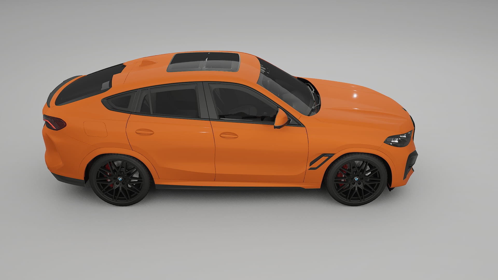 BMW X6 F96 Competition Film de Protecție pentru Vopsea TPU | ROCKET PPF cu Schimbare de Culoare – Kit Complet Predecupat