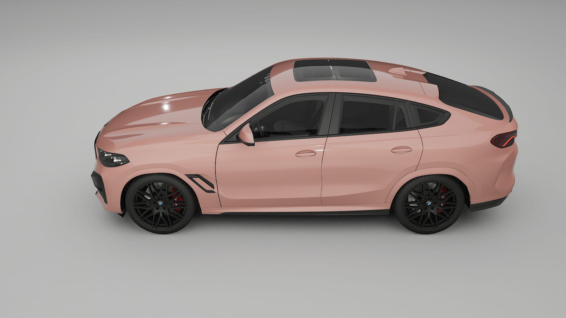 BMW X6 F96 Competition Film de Protecție pentru Vopsea TPU | BLUSH PPF cu Schimbare de Culoare – Kit Complet Predecupat