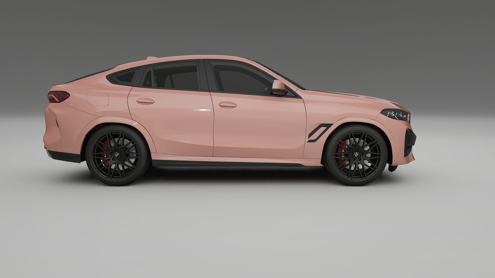 BMW X6 F96 Competition Film de Protecție pentru Vopsea TPU | BLUSH PPF cu Schimbare de Culoare – Kit Complet Predecupat