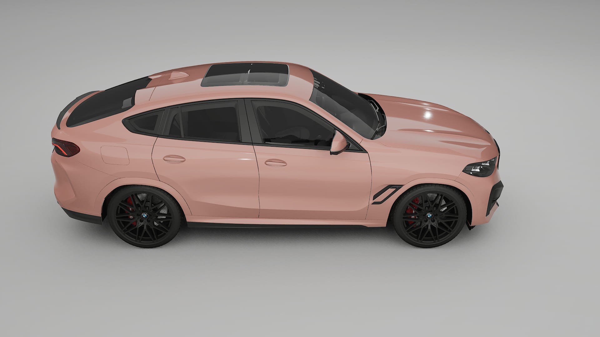 BMW X6 F96 Competition Film de Protecție pentru Vopsea TPU | BLUSH PPF cu Schimbare de Culoare – Kit Complet Predecupat