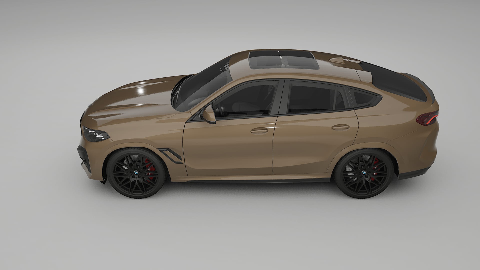BMW X6 F96 Competition Film de Protecție pentru Vopsea TPU | SAHARA PPF cu Schimbare de Culoare – Kit Complet Predecupat