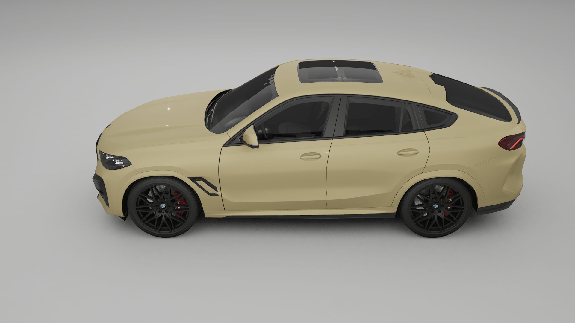 BMW X6 F96 Competition Film de Protecție pentru Vopsea TPU | SAND PPF cu Schimbare de Culoare – Kit Complet Predecupat