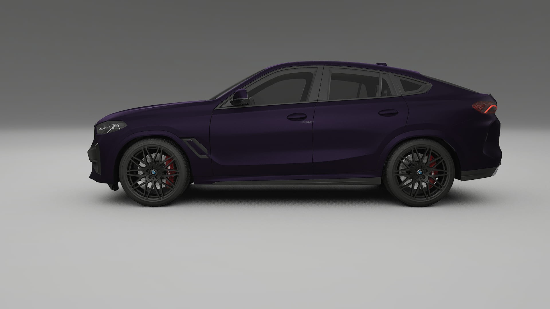 BMW X6 F96 Competition Film de Protecție pentru Vopsea TPU | VIOLET PPF cu Schimbare de Culoare – Kit Complet Predecupat