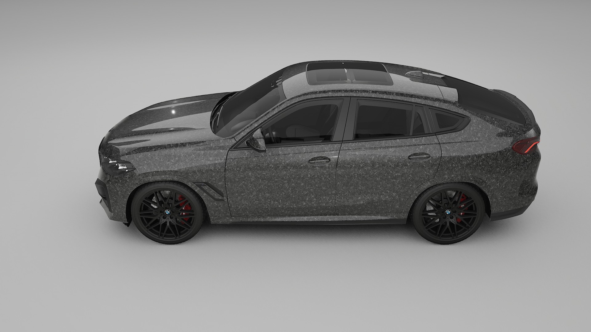BMW X6 F96 Competition Film de Protecție pentru Vopsea TPU | FORGED S PPF cu Schimbare de Culoare – Kit Complet Predecupat