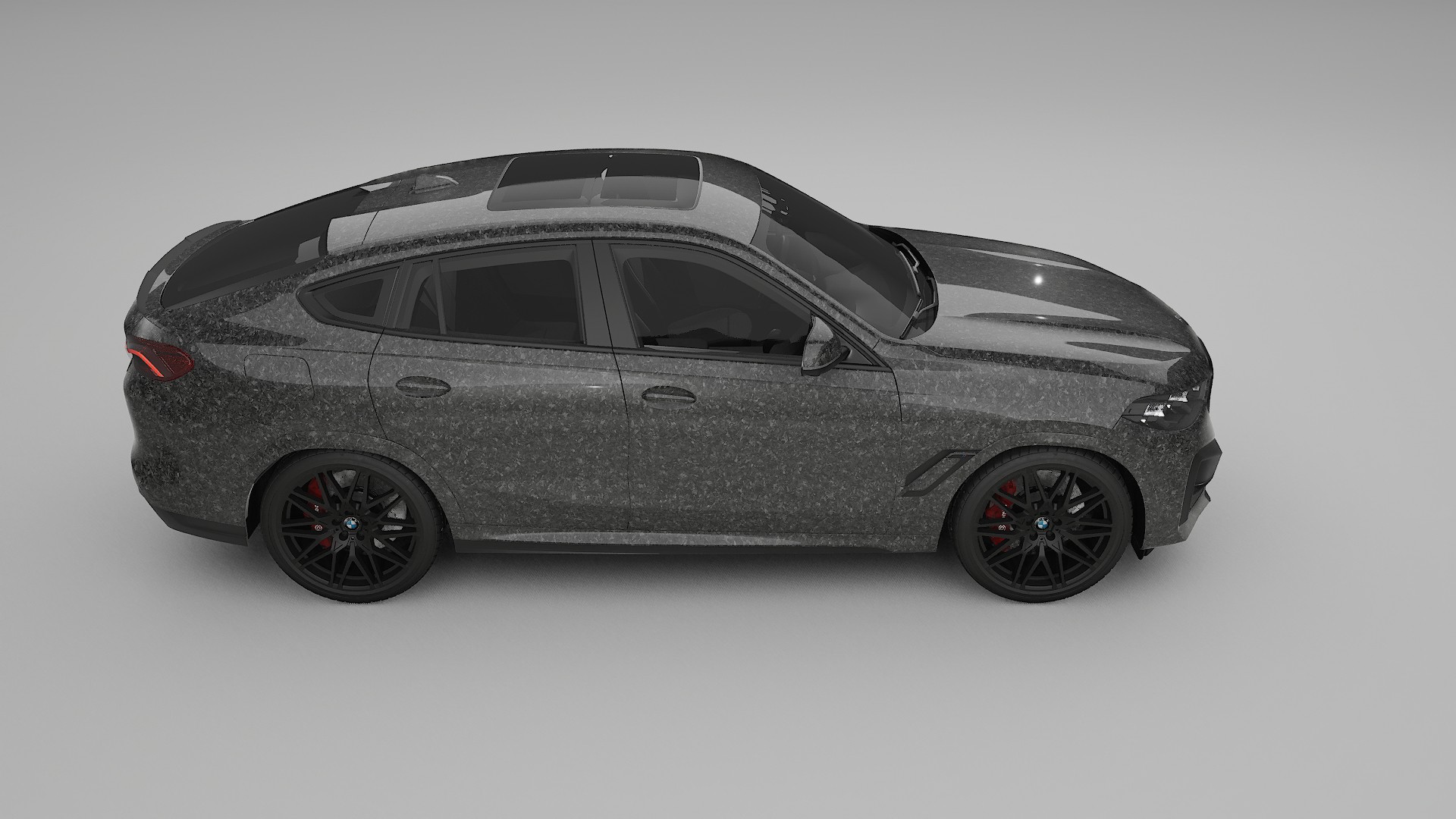 BMW X6 F96 Competition Film de Protecție pentru Vopsea TPU | FORGED S PPF cu Schimbare de Culoare – Kit Complet Predecupat