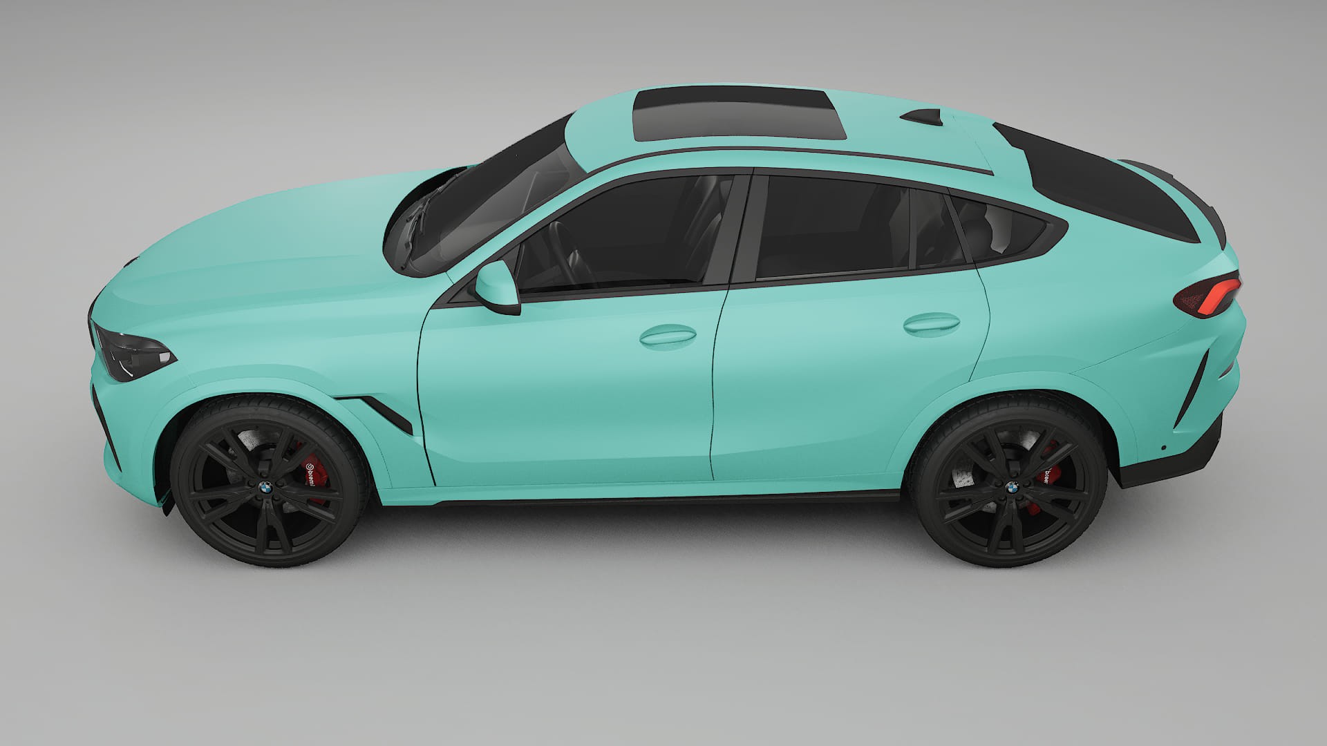 BMW X6 G06 F96 Film de Protecție pentru Vopsea TPU | FROST PPF cu Schimbare de Culoare – Kit Complet Predecupat