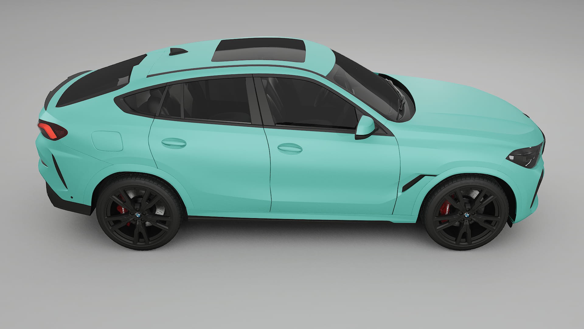 BMW X6 G06 F96 Film de Protecție pentru Vopsea TPU | FROST PPF cu Schimbare de Culoare – Kit Complet Predecupat