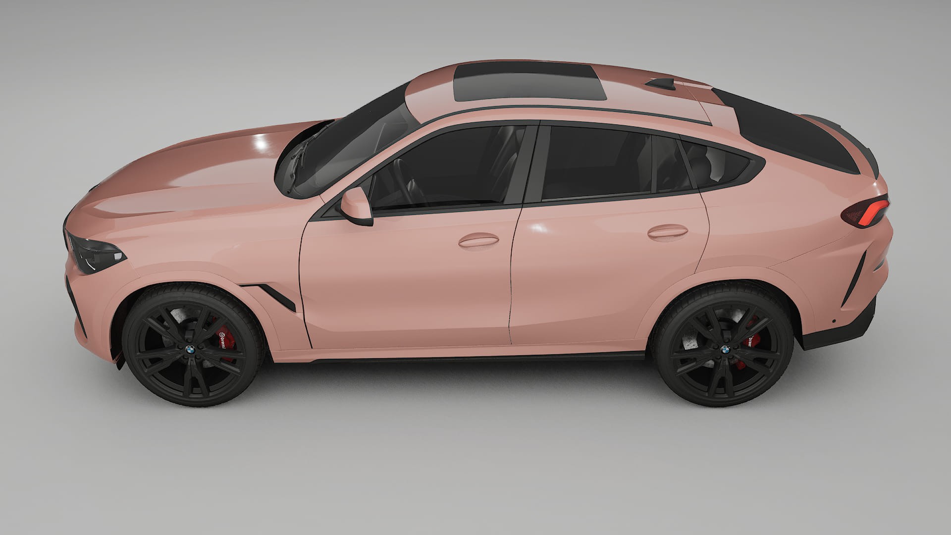 BMW X6 G06 F96 Film de Protecție pentru Vopsea TPU | BLUSH PPF cu Schimbare de Culoare – Kit Complet Predecupat