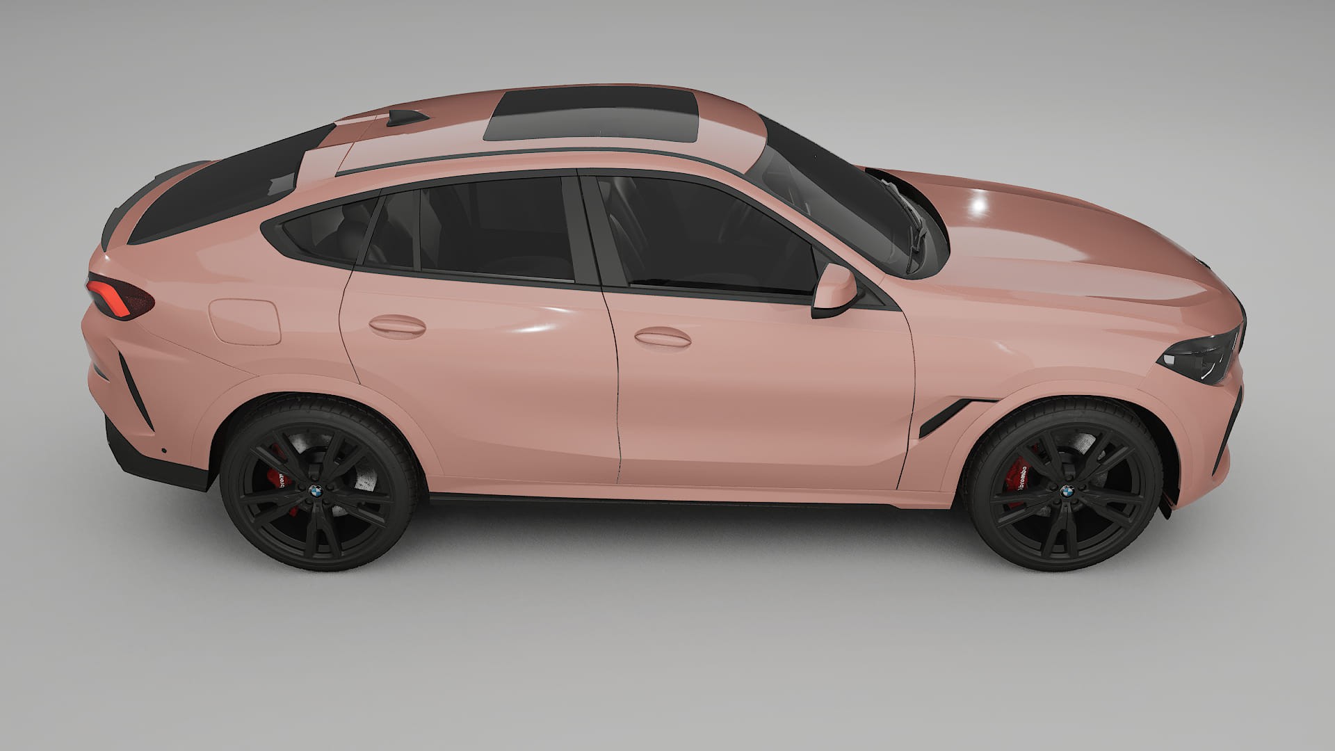 BMW X6 G06 F96 Film de Protecție pentru Vopsea TPU | BLUSH PPF cu Schimbare de Culoare – Kit Complet Predecupat