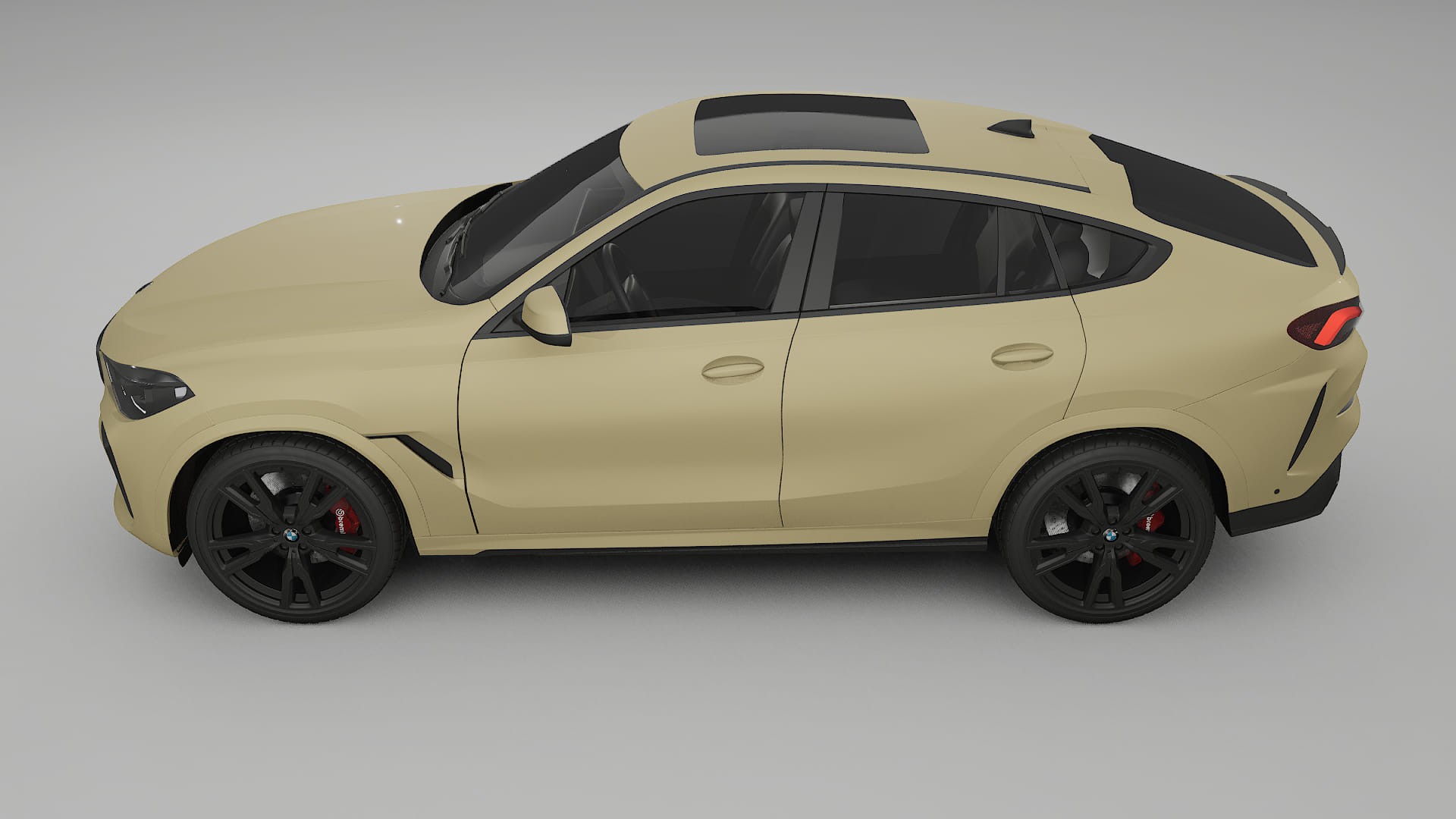 BMW X6 G06 F96 Film de Protecție pentru Vopsea TPU | SAND PPF cu Schimbare de Culoare – Kit Complet Predecupat