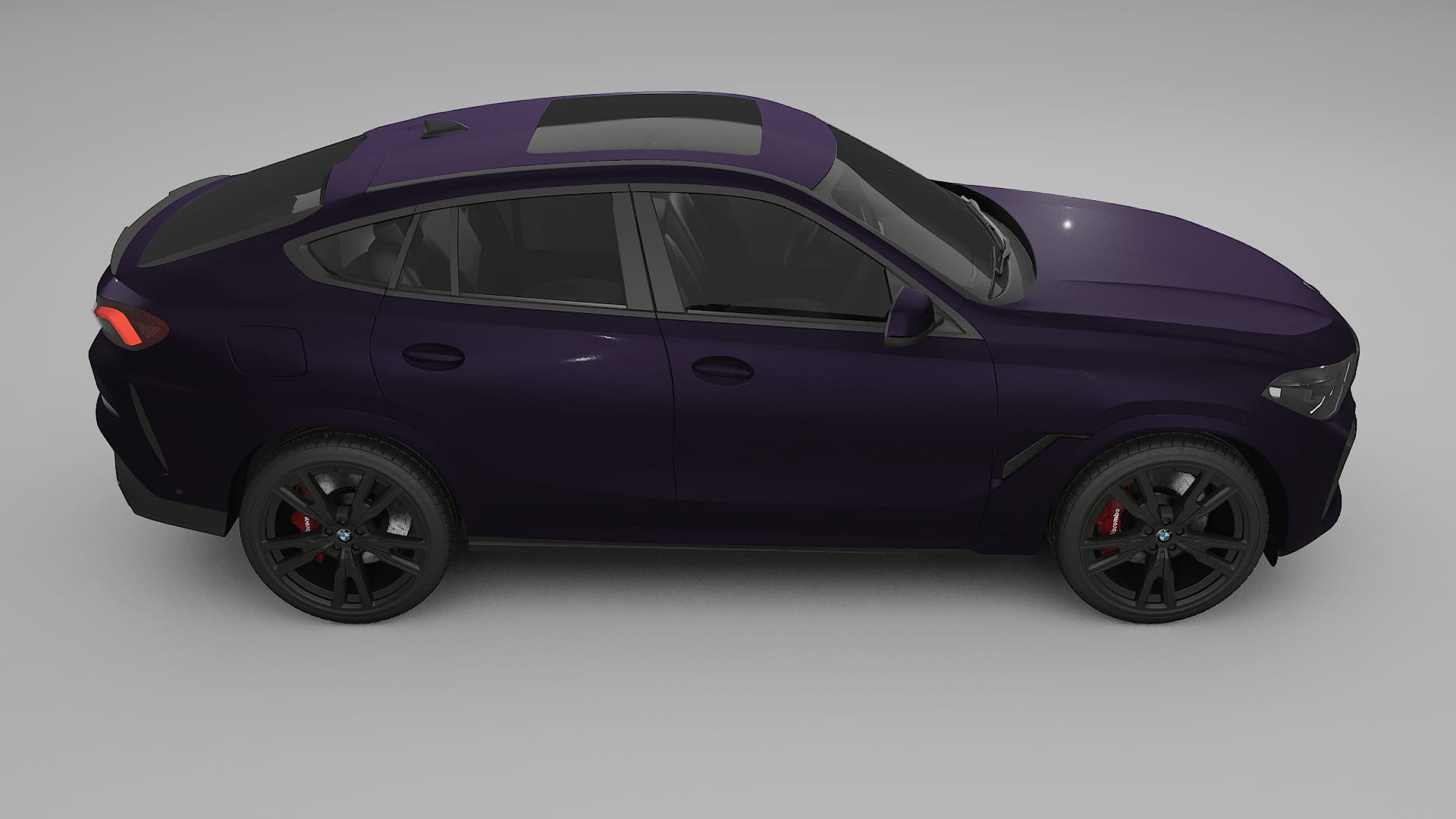BMW X6 G06 F96 Film de Protecție pentru Vopsea TPU | VIOLET PPF cu Schimbare de Culoare – Kit Complet Predecupat