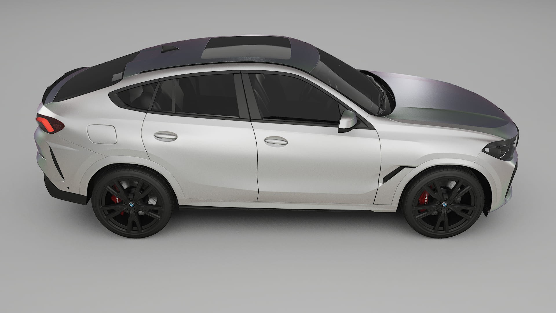 BMW X6 G06 F96 Film de Protecție pentru Vopsea TPU | NEBULA PPF cu Schimbare de Culoare – Kit Complet Predecupat