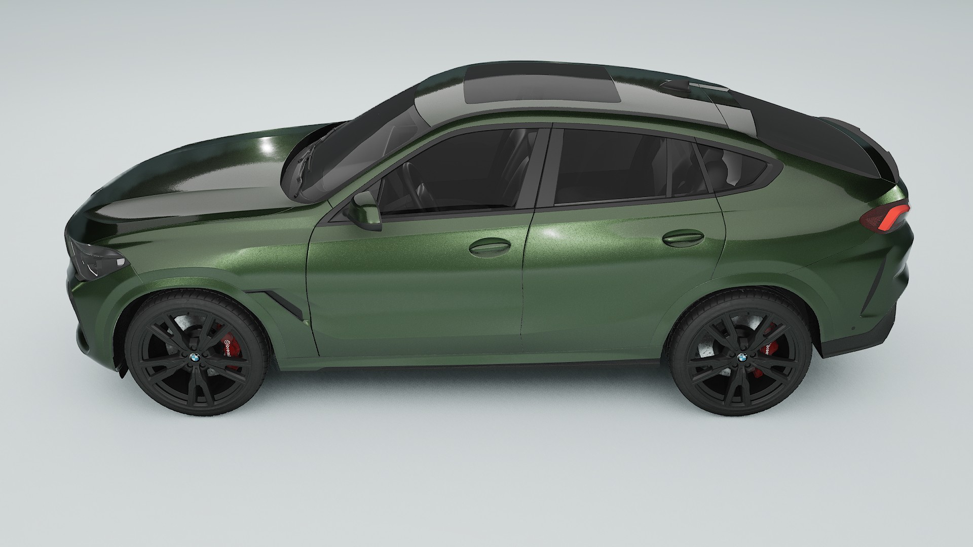 BMW X6 G06 F96 Film de Protecție pentru Vopsea TPU | LAGOON PPF cu Schimbare de Culoare – Kit Complet Predecupat