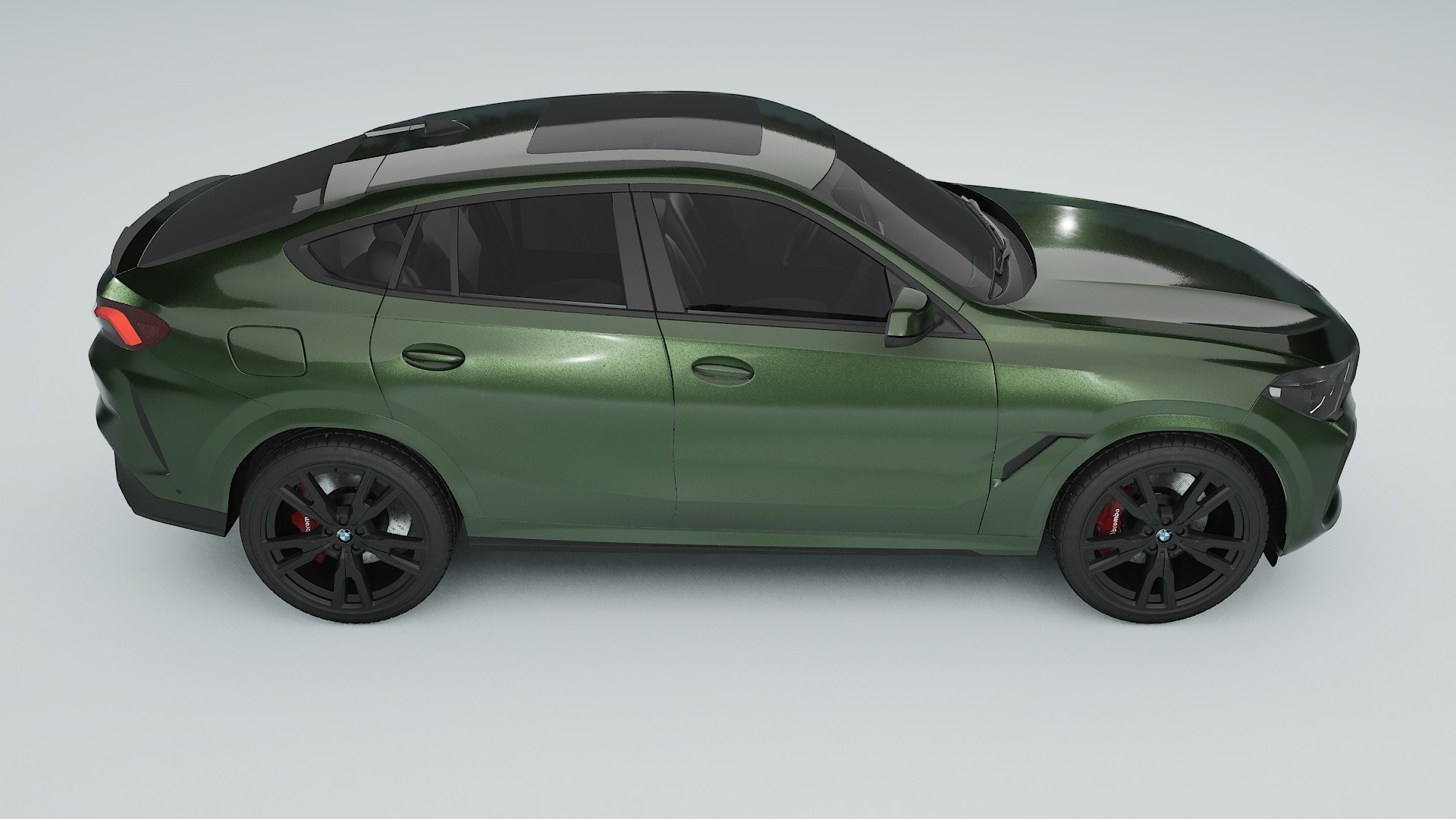 BMW X6 G06 F96 Film de Protecție pentru Vopsea TPU | LAGOON PPF cu Schimbare de Culoare – Kit Complet Predecupat