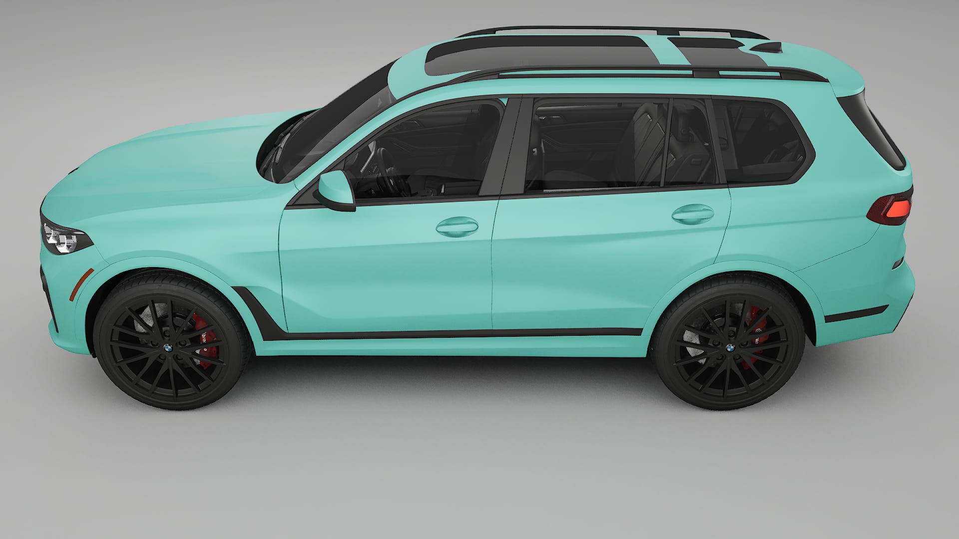 BMW X7 M G07 Film de Protecție pentru Vopsea TPU | FROST PPF cu Schimbare de Culoare – Kit Complet Predecupat