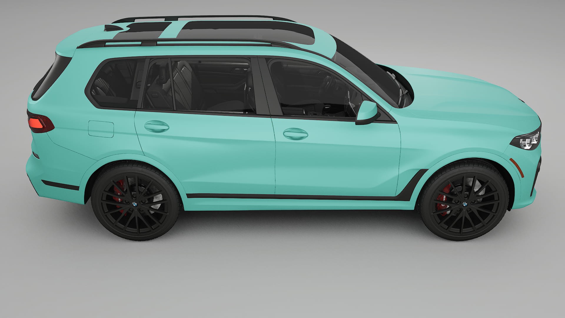 BMW X7 M G07 Film de Protecție pentru Vopsea TPU | FROST PPF cu Schimbare de Culoare – Kit Complet Predecupat