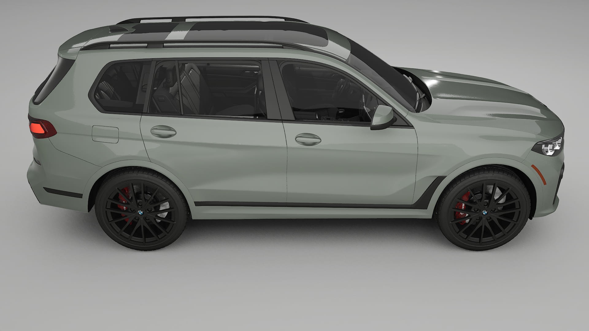 BMW X7 M G07 Film de Protecție pentru Vopsea TPU | SLATE PPF cu Schimbare de Culoare – Kit Complet Predecupat